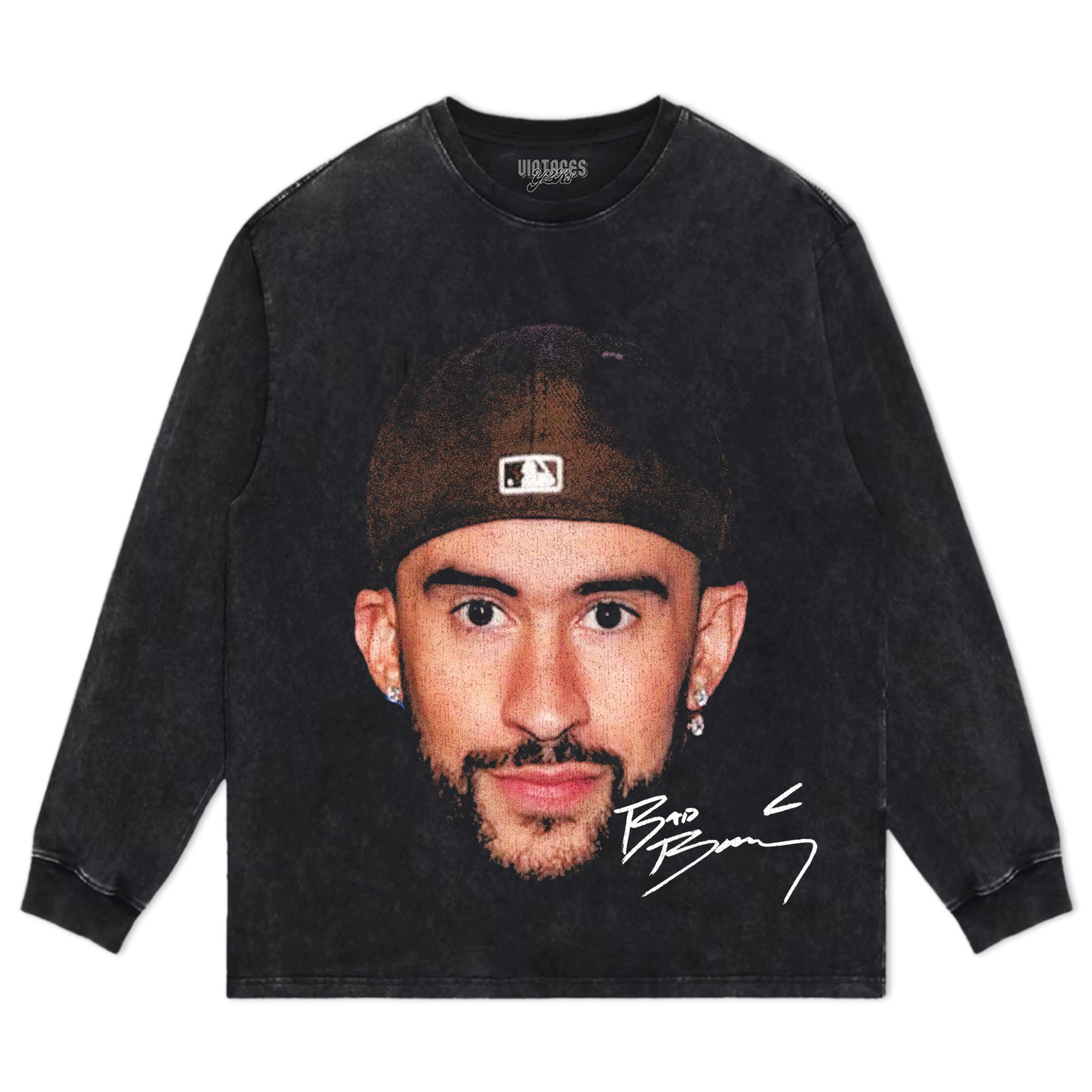 BAD BUNNY BIG FACE TEE & LS & HOODIE