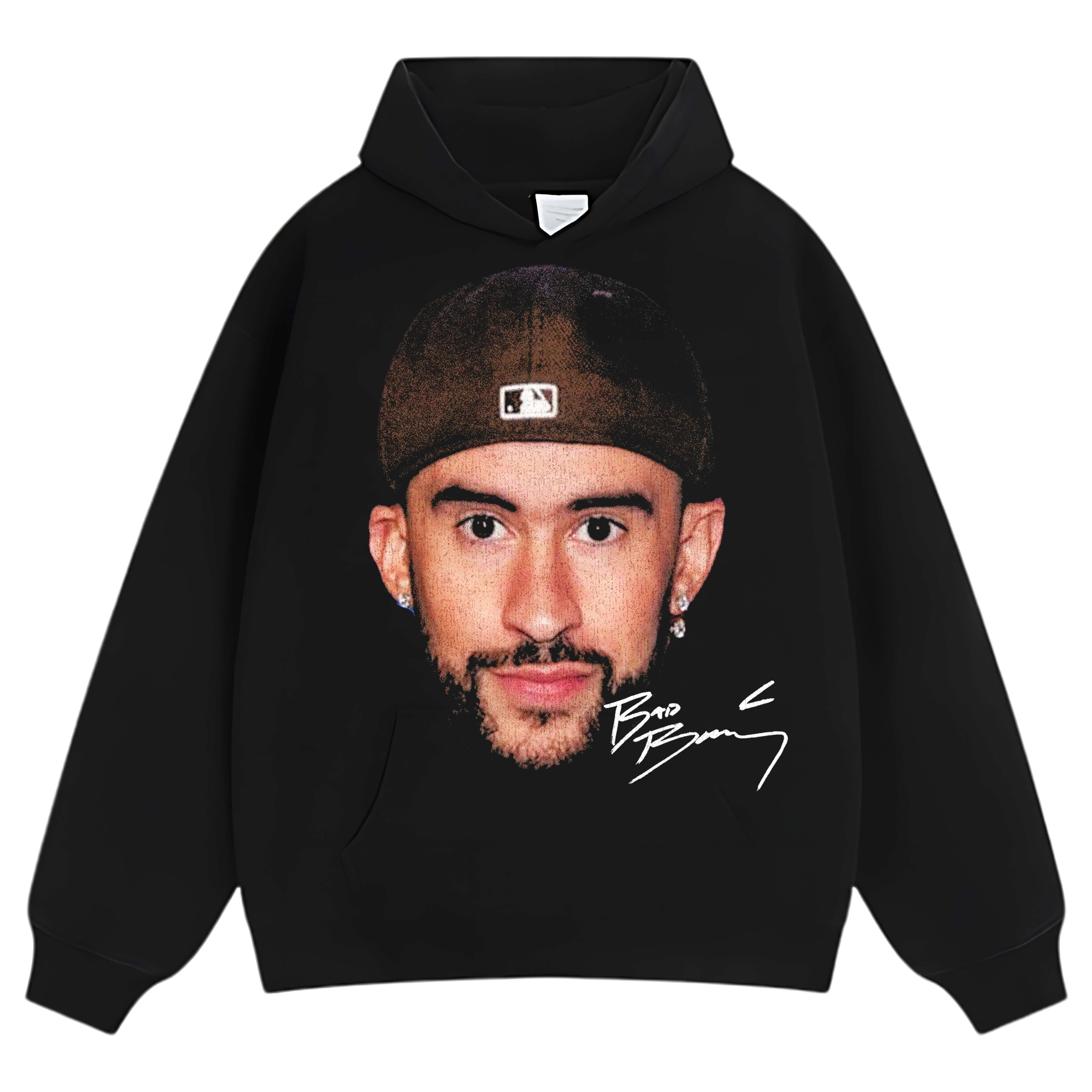 BAD BUNNY BIG FACE TEE & LS & HOODIE