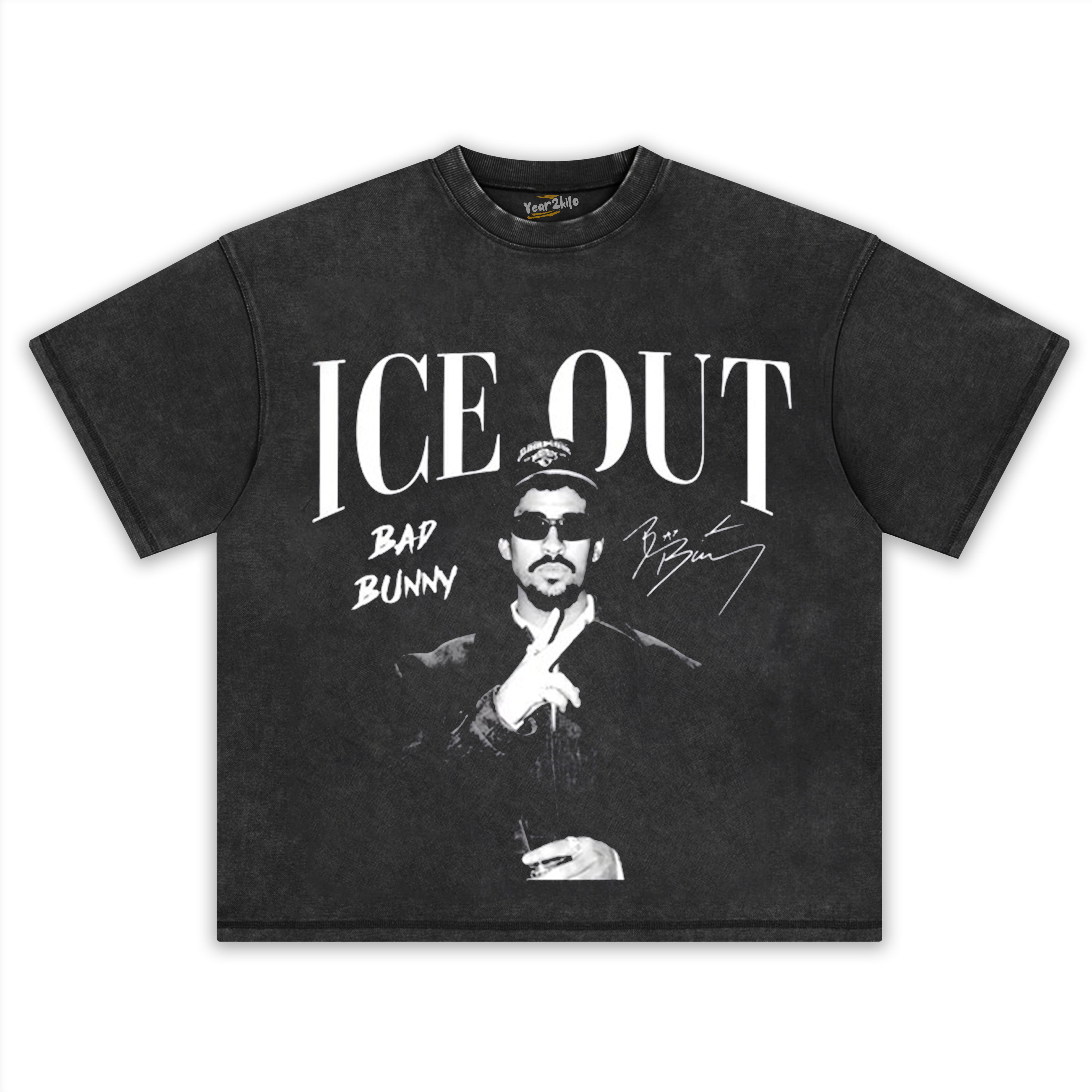 BAD BUNNY - ICE OUT TEE & LS & HOODIE