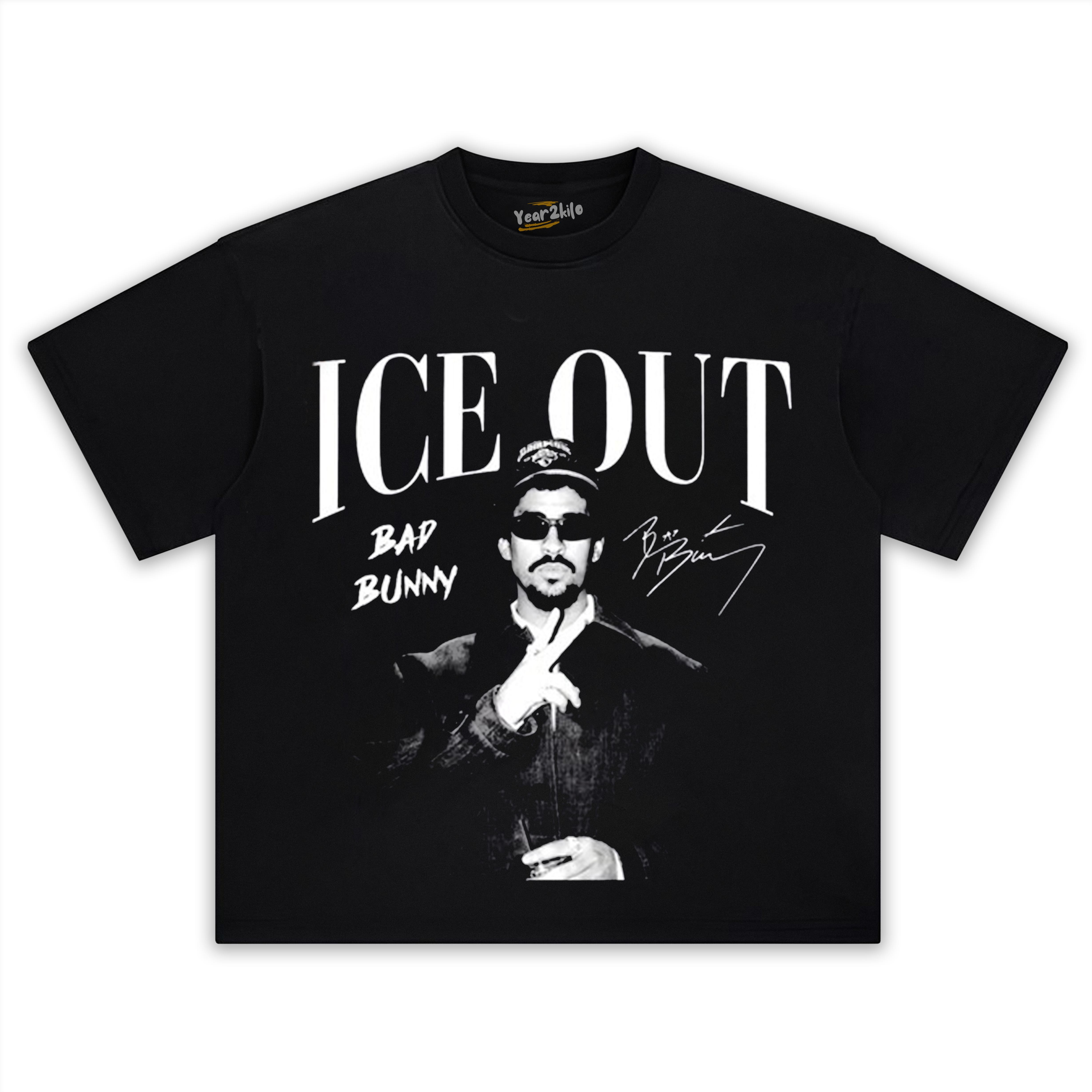 BAD BUNNY - ICE OUT TEE & LS & HOODIE
