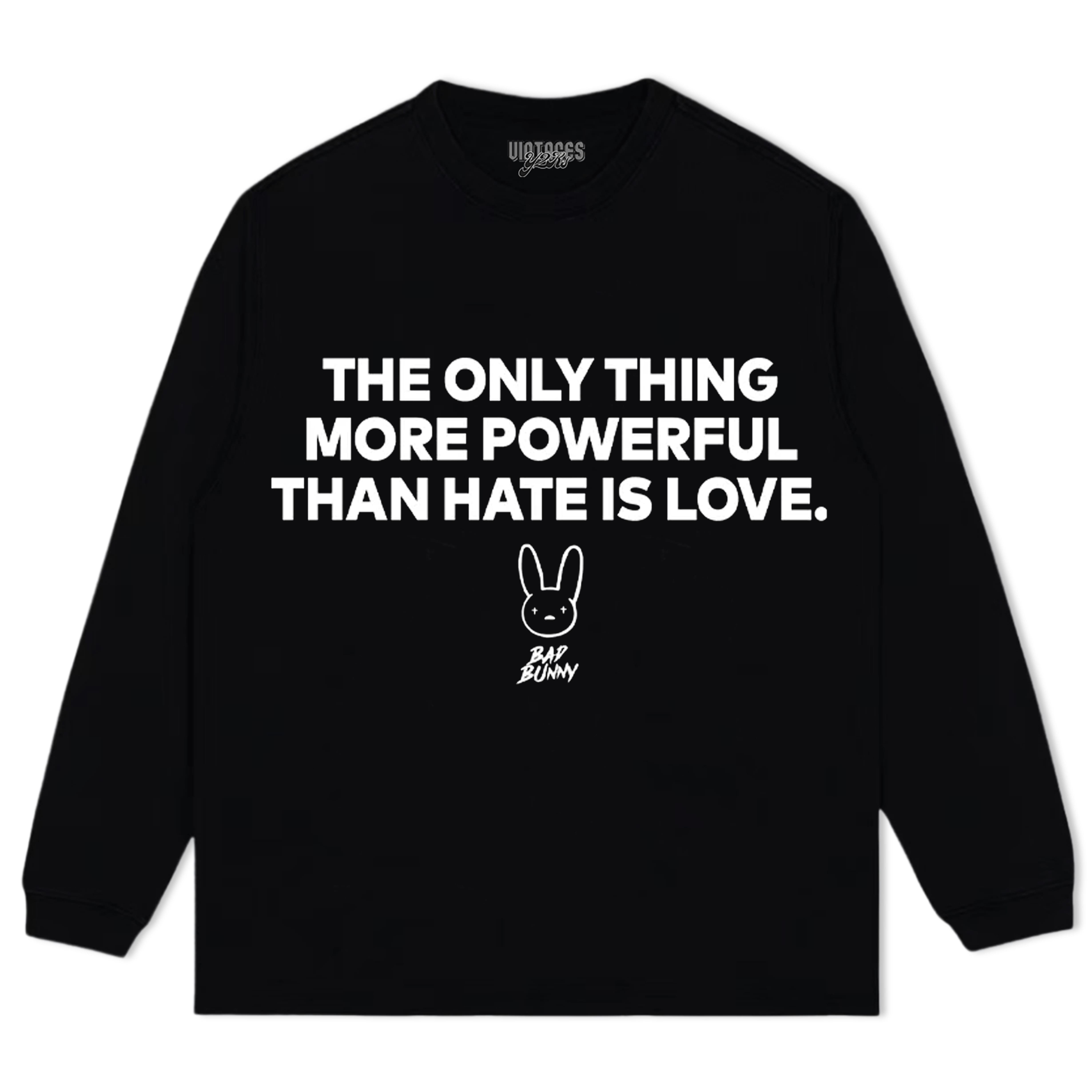 BAD BUNNY - LOVE HATE TEE & LS & HOODIE