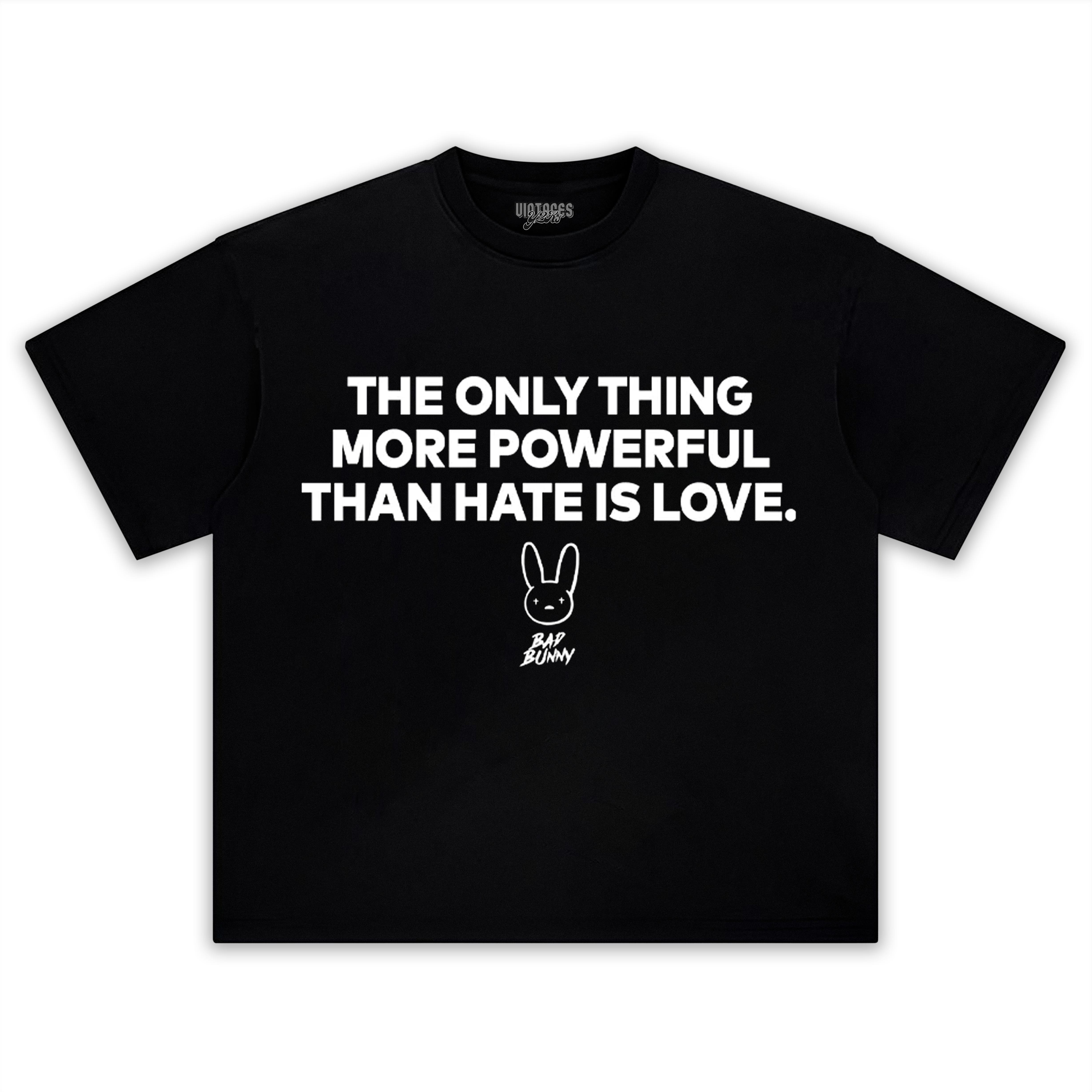 BAD BUNNY - LOVE HATE TEE & LS & HOODIE