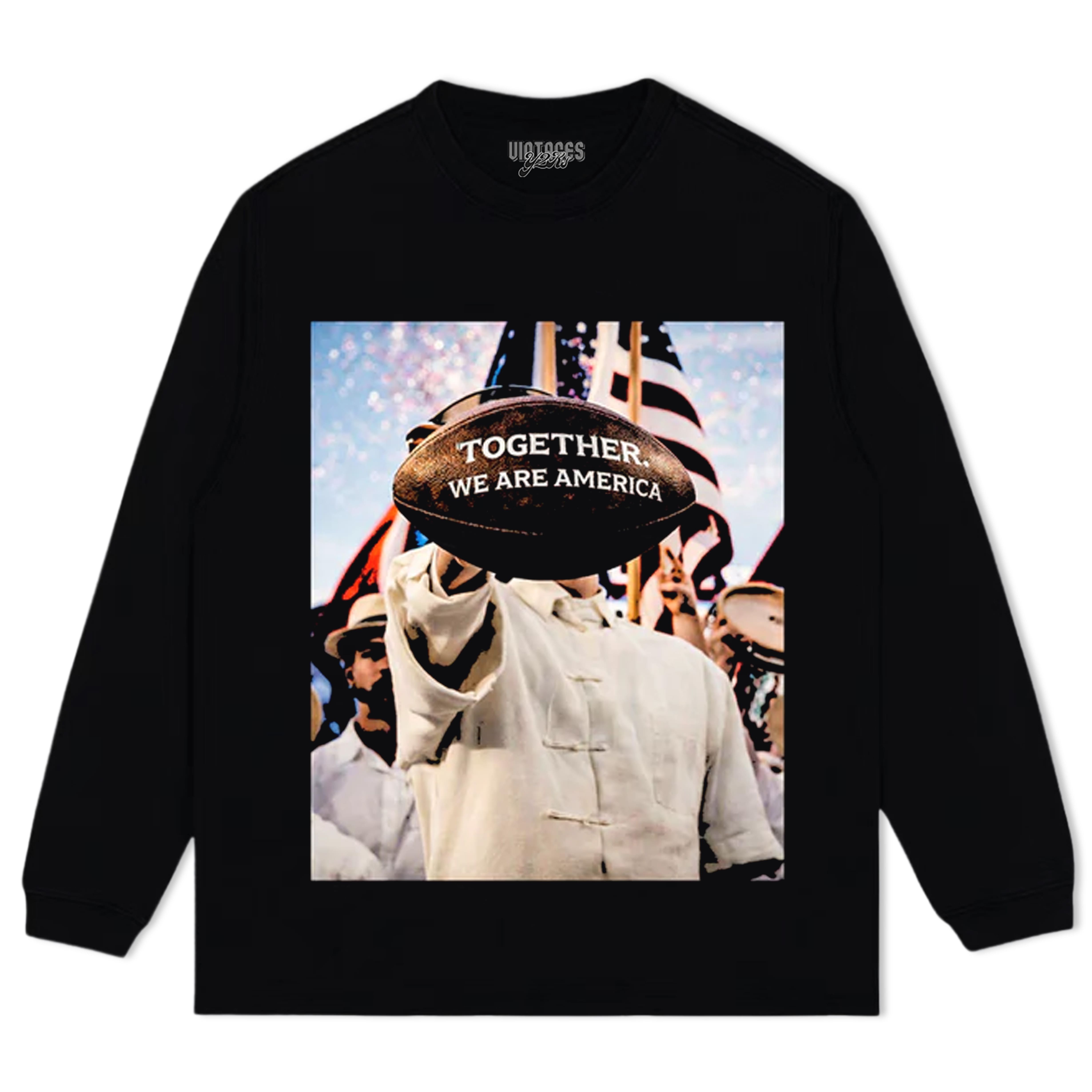 BAD BUNNY - WE ARE AMERICA TEE & LS & HOODIE