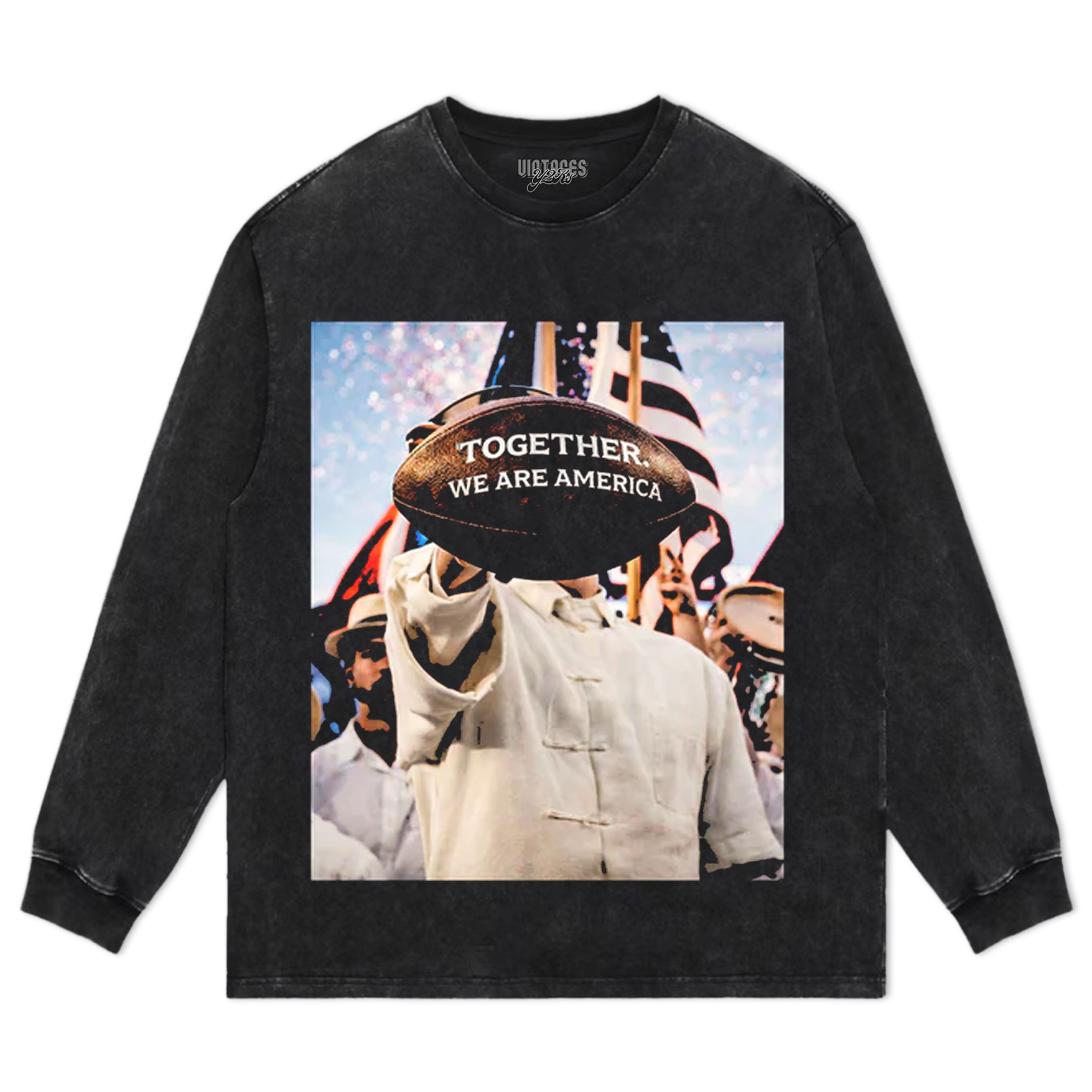BAD BUNNY - WE ARE AMERICA TEE & LS & HOODIE