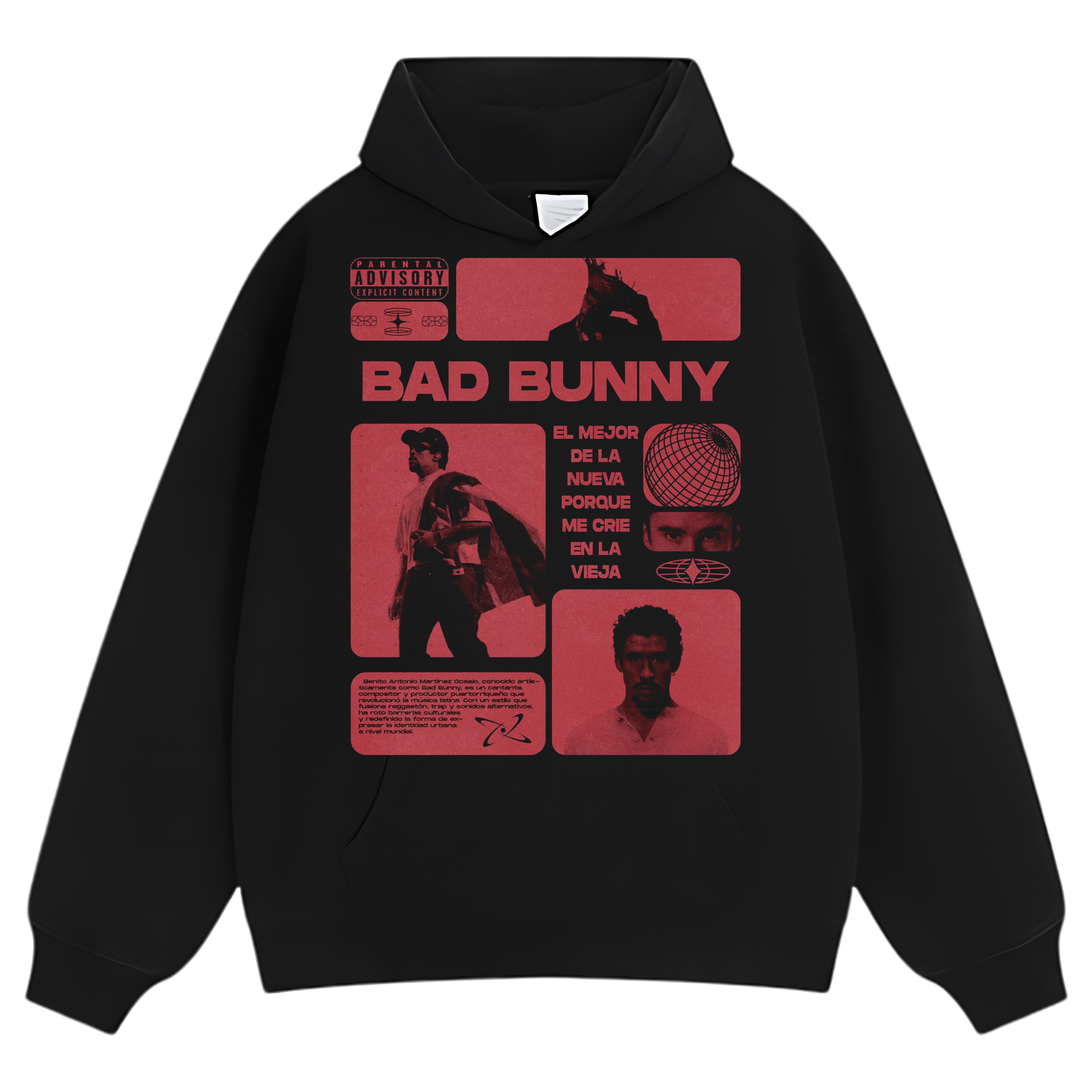 BAD BUNNY 2026 DISEÑO DIGITAL V2 TEE & LS & HOODIE