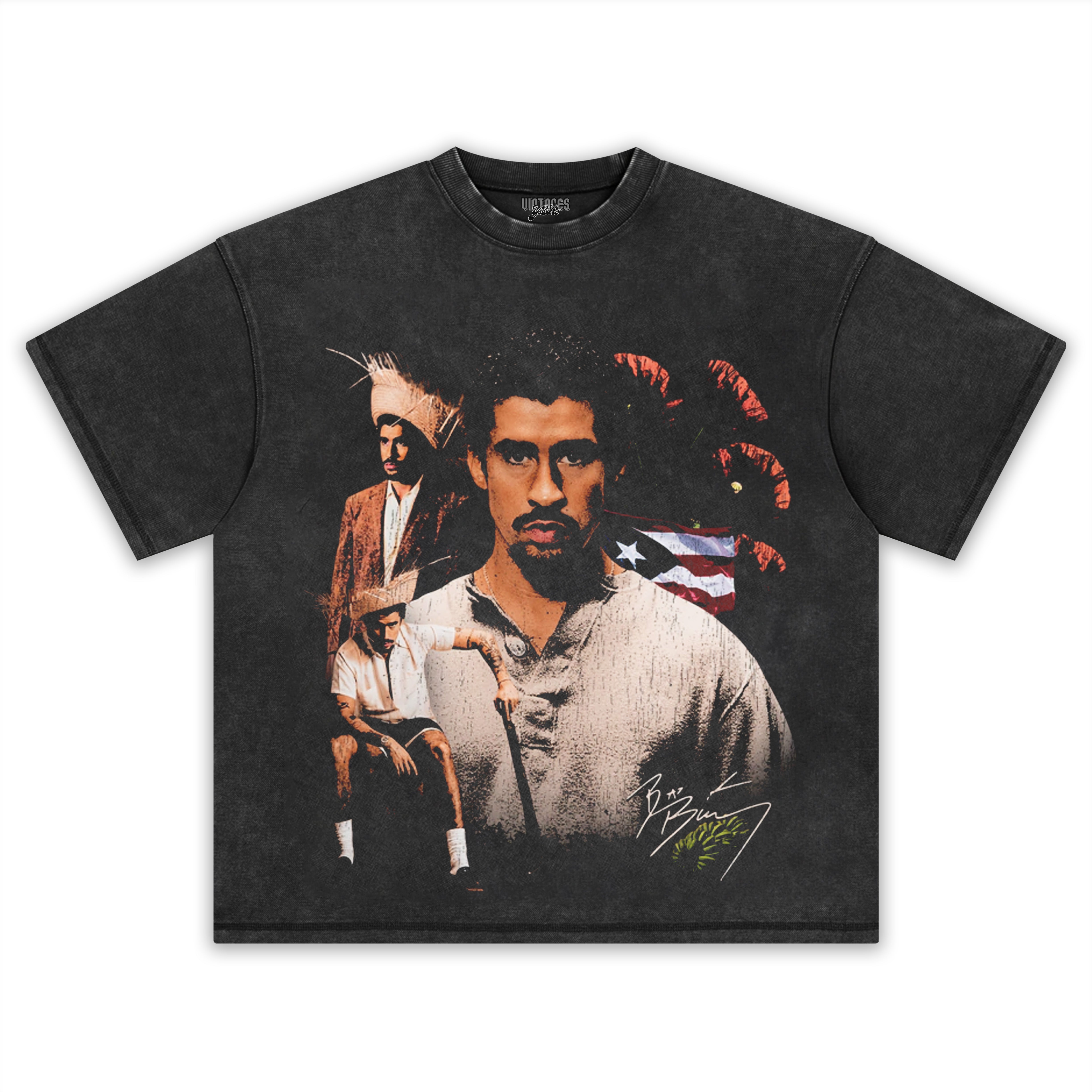 BAD BUNNY RETRO V4 TEE & LS & HOODIE