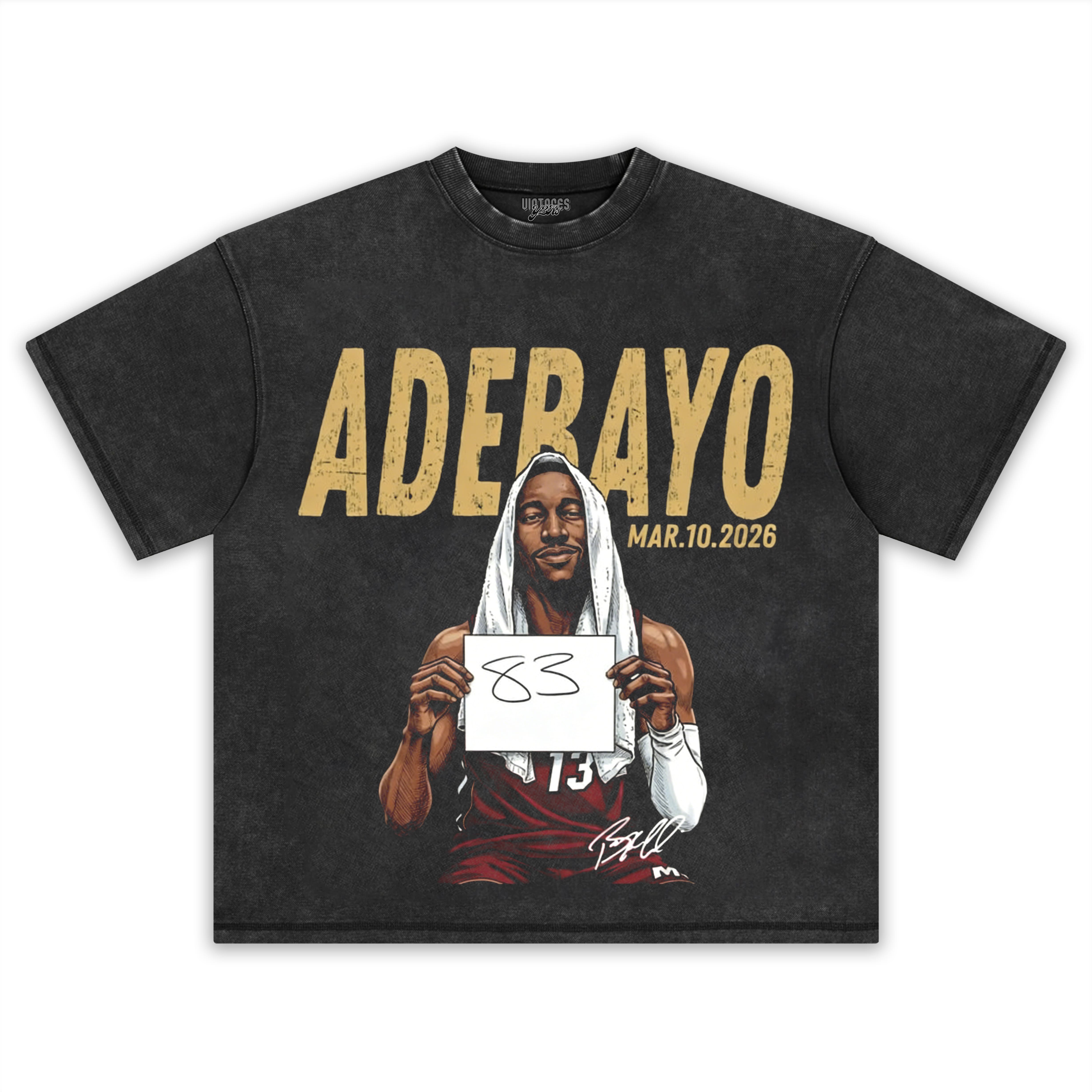 BAM ADEBAYO 83 POINT V2 TEE & LS & HOODIE
