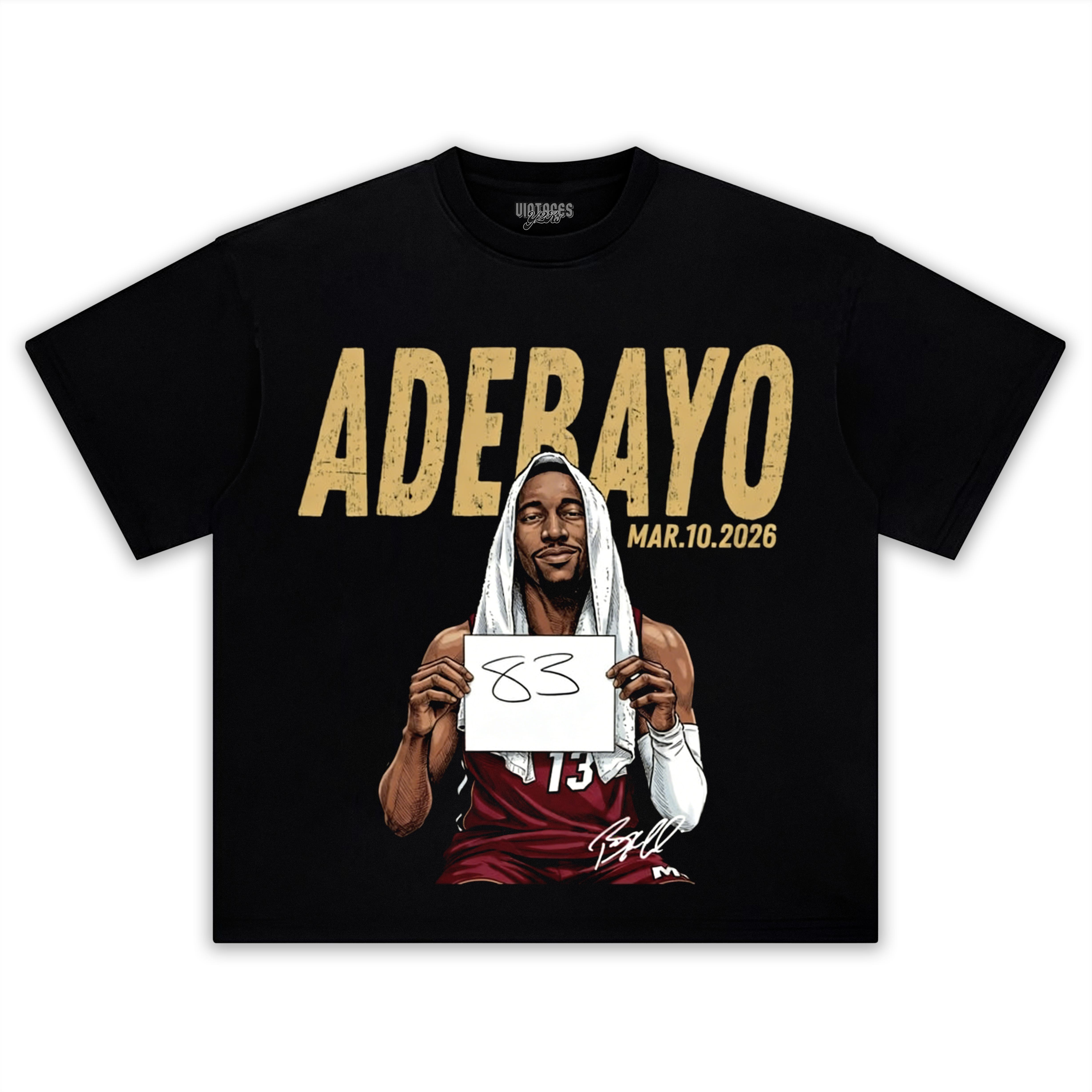 BAM ADEBAYO 83 POINT V2 TEE & LS & HOODIE