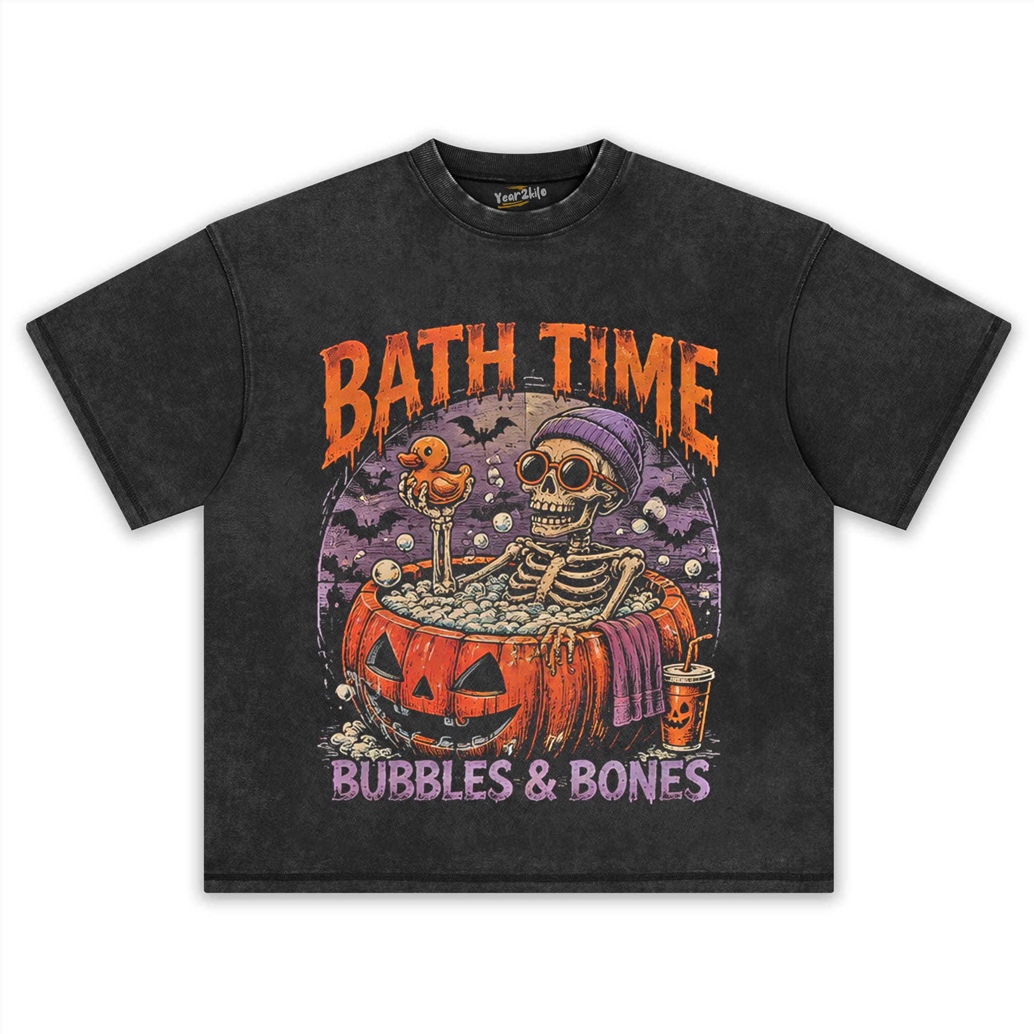 BATH TIME · BUBBLES & BONES TANK TOP & TEE & LONG SLEEVE & LAYERED LS & HOODIE