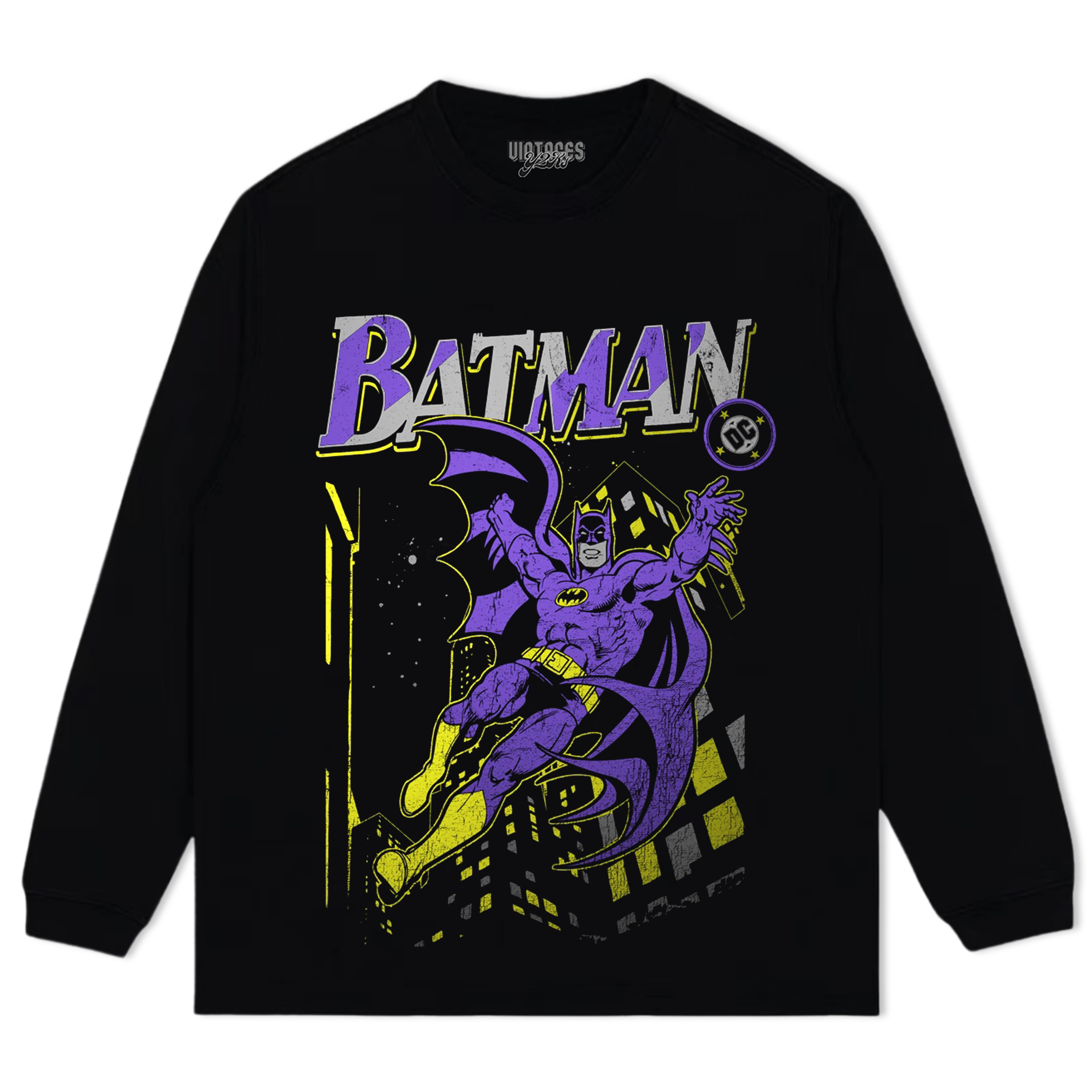 BATMAN VINTAGE V2 TEE & LS & HOODIE