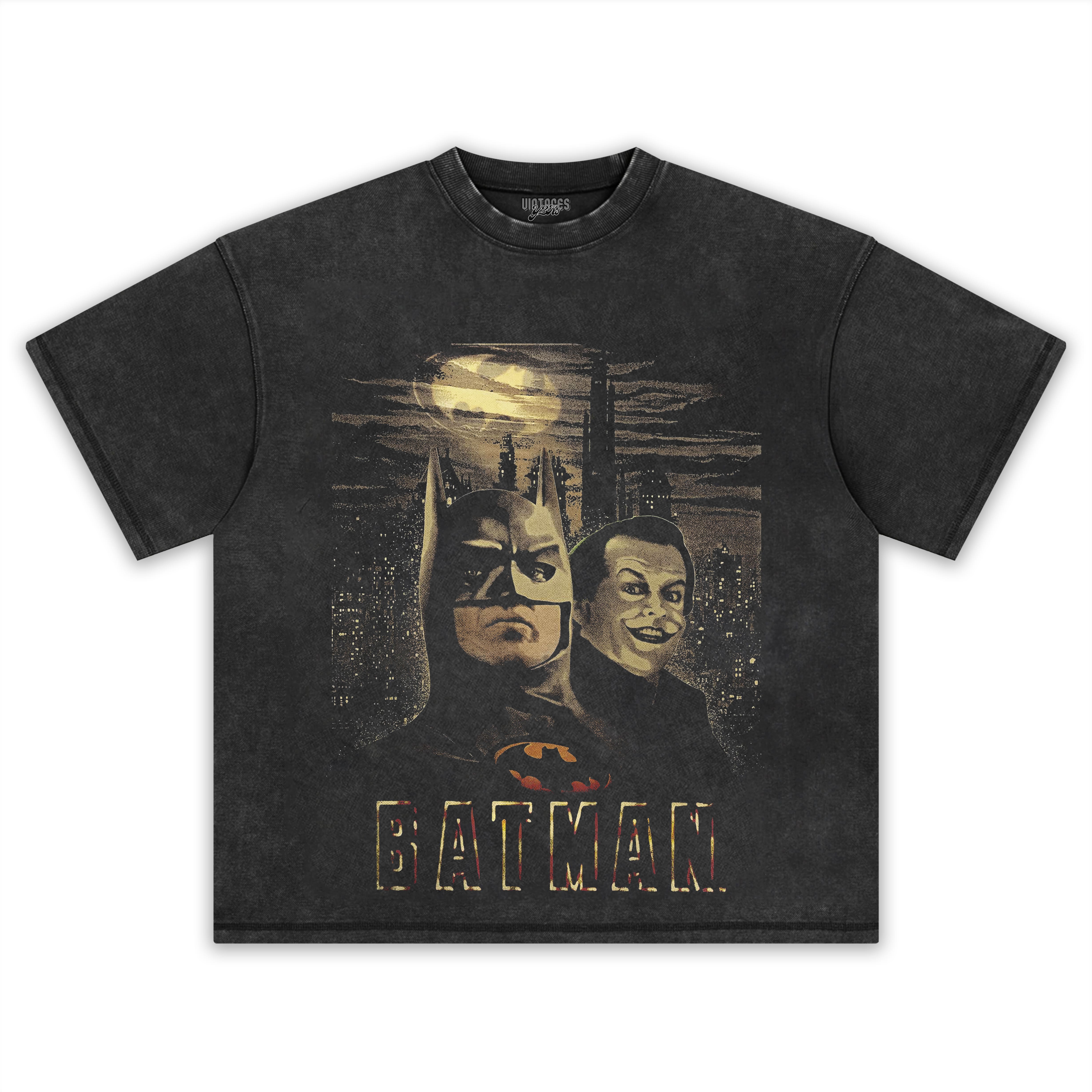 BATMAN VINTAGE V3 TEE & LS & HOODIE