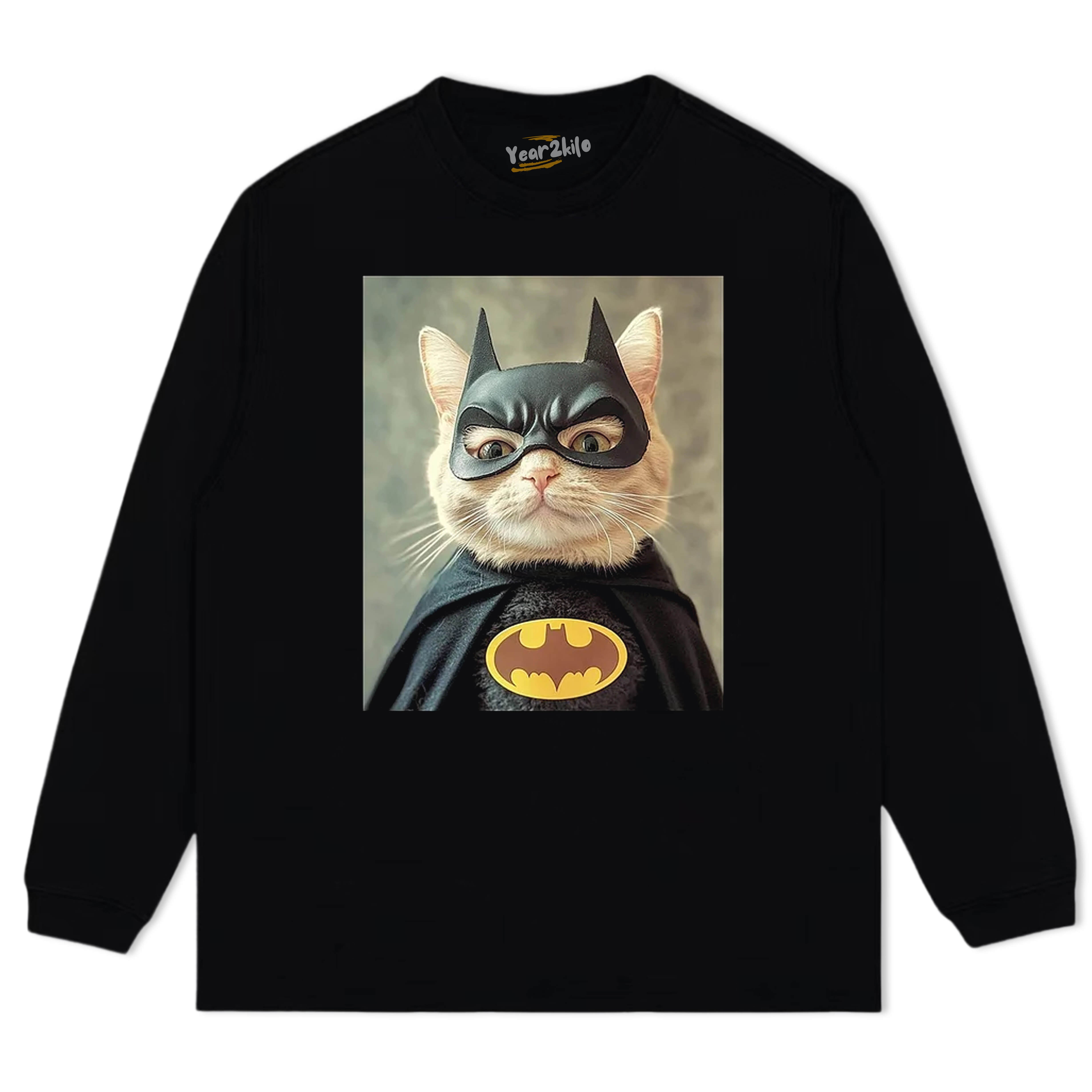 BATMAN CAT TEE & LS & HOODIE