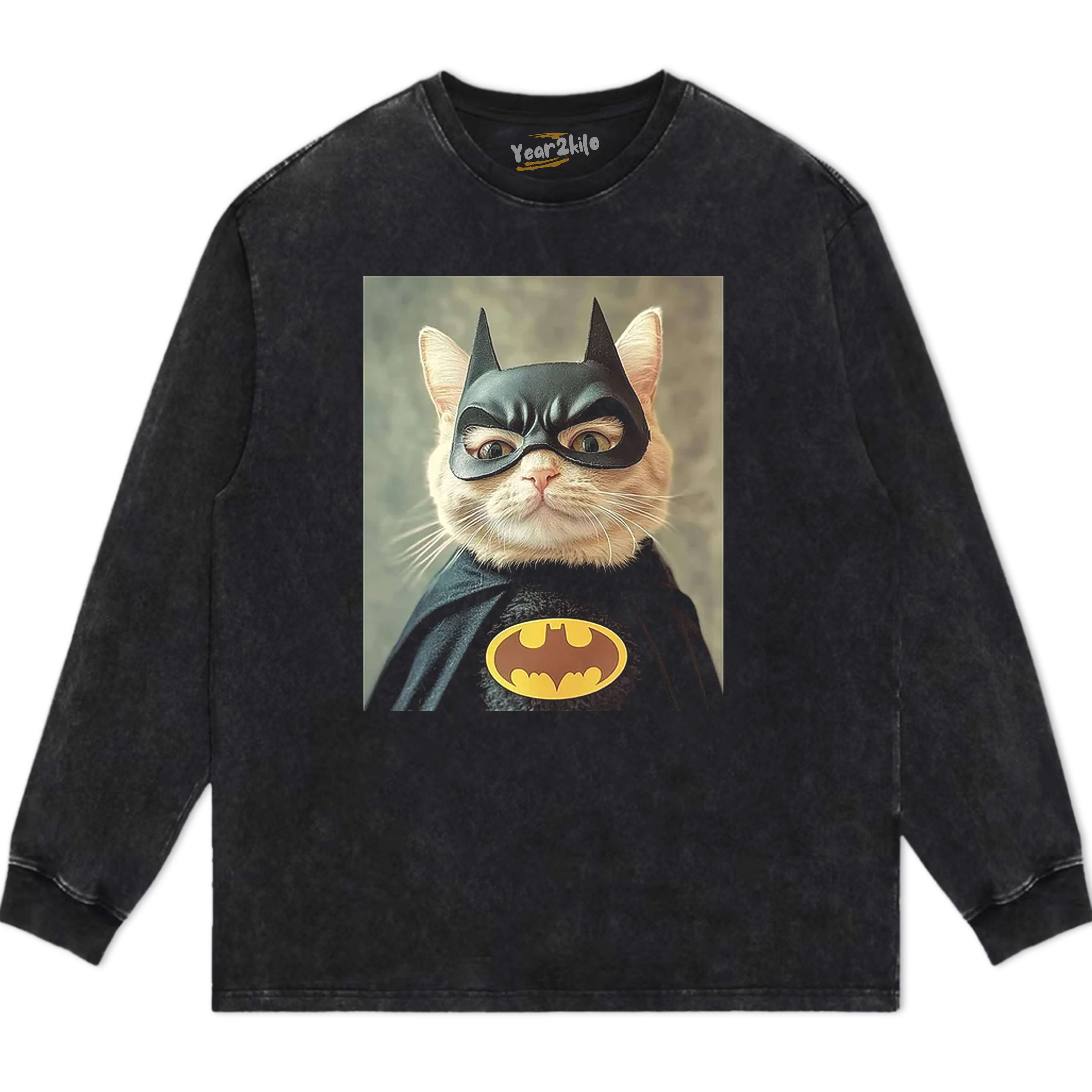BATMAN CAT TEE & LS & HOODIE