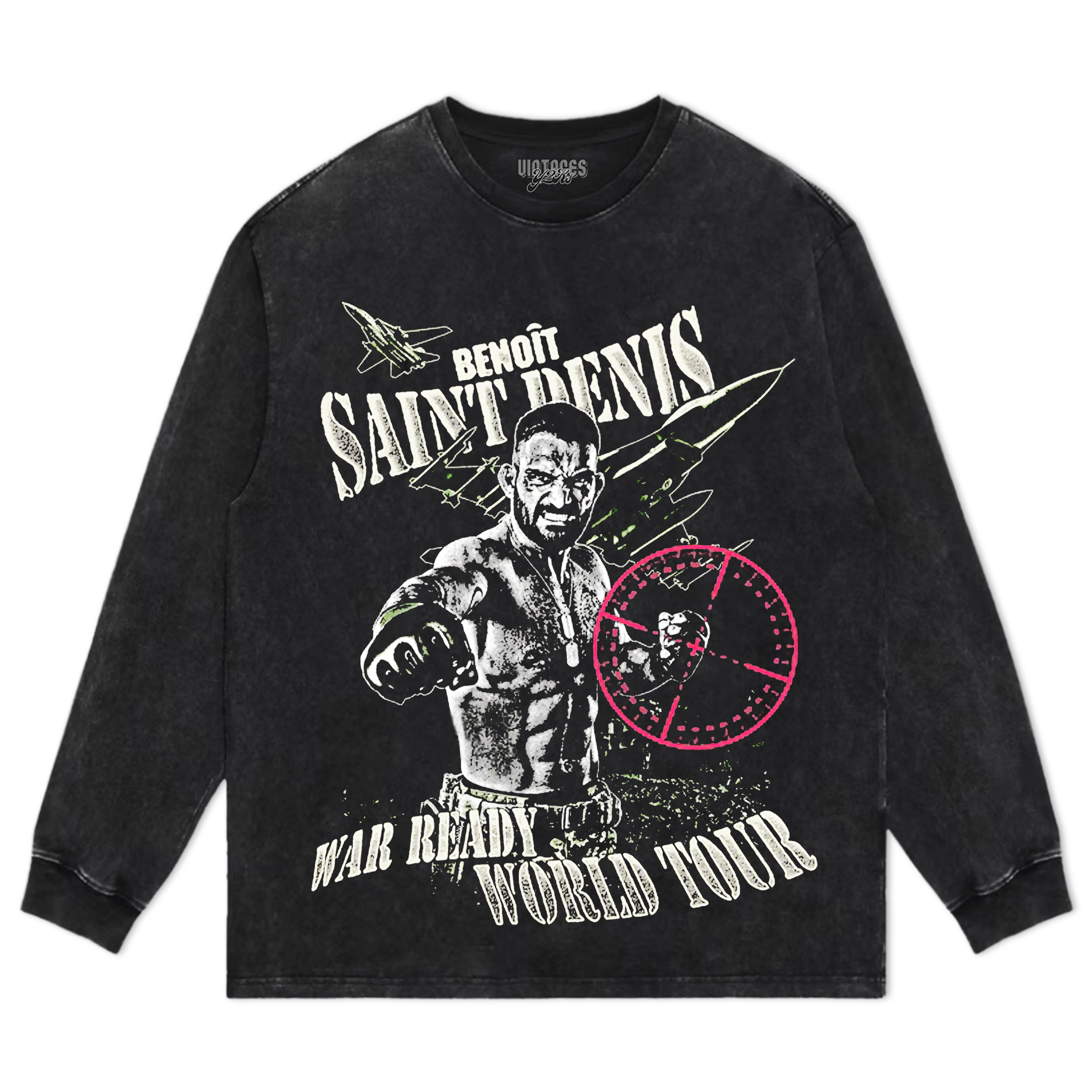 BENOÎT SAINT DENIS - WAR READY TOUR TEE & LS & HOODIE