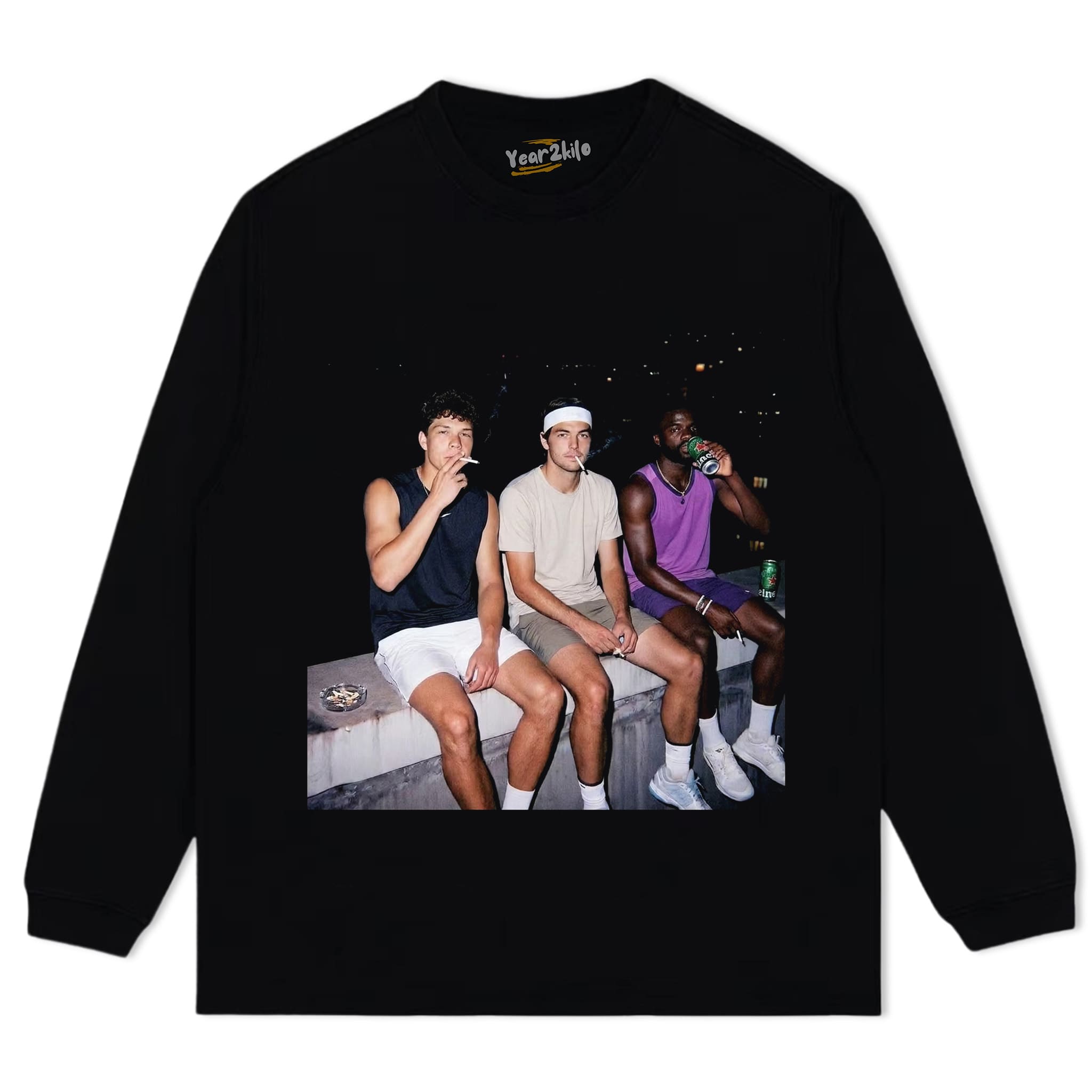 BEN SHELTON & TAYLOR FRITZ & FRANCES TIAFOE V1 TANK TOP & TEE & LONG SLEEVE & LAYERED LS & HOODIE