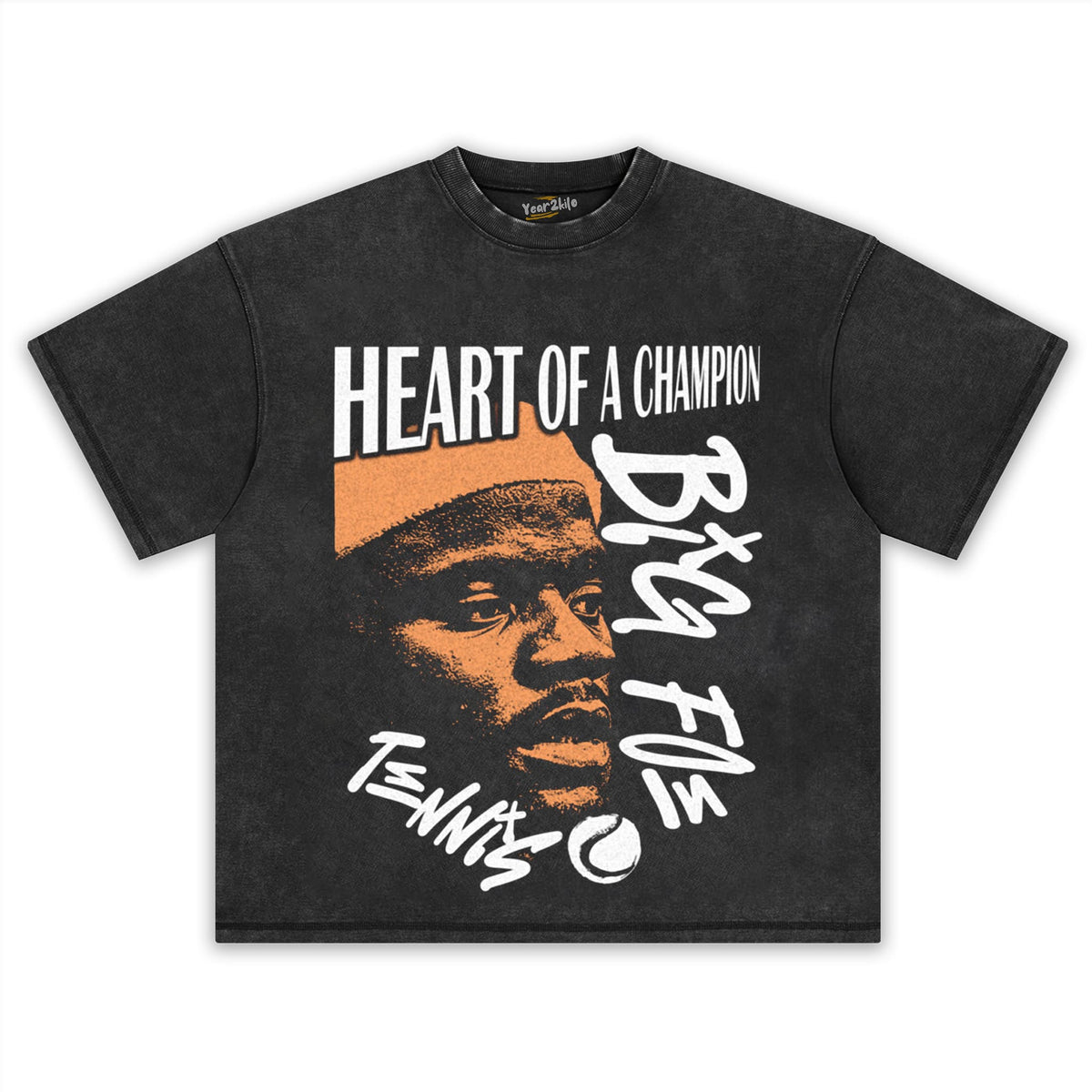 BIG FOE - HEART OF A CHAMPION TANK TOP & TEE & LONG SLEEVE & LAYERED LS & HOODIE