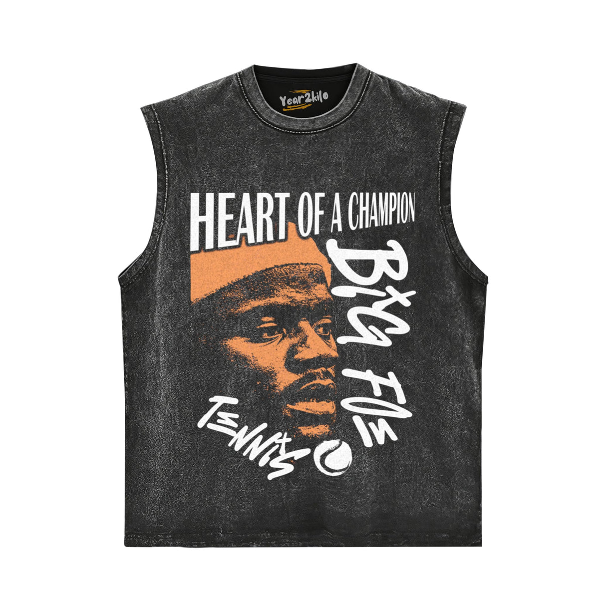 BIG FOE - HEART OF A CHAMPION TANK TOP & TEE & LONG SLEEVE & LAYERED LS & HOODIE
