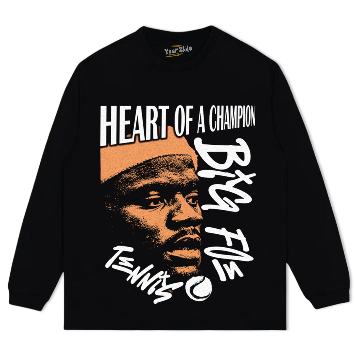 BIG FOE - HEART OF A CHAMPION TANK TOP & TEE & LONG SLEEVE & LAYERED LS & HOODIE