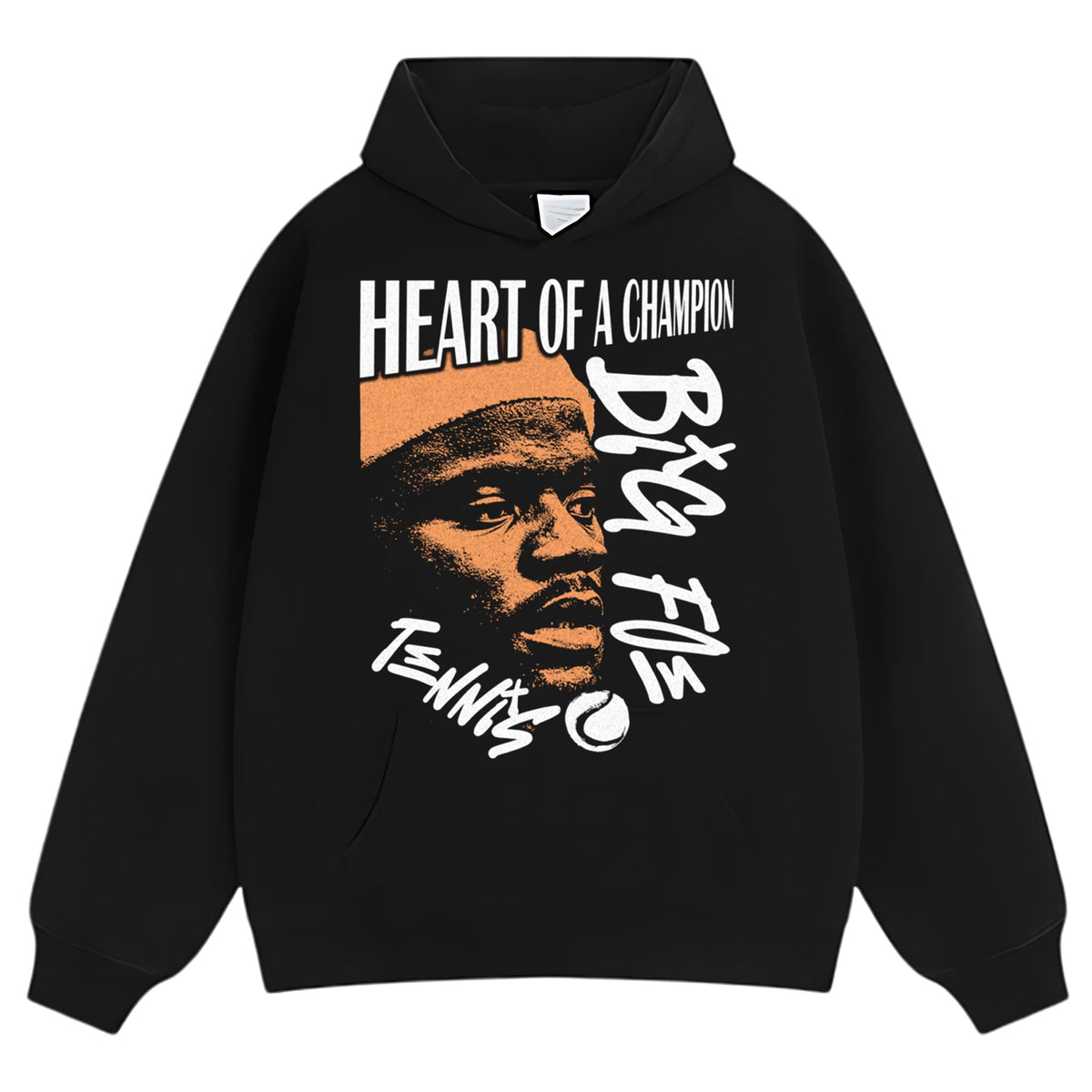 BIG FOE - HEART OF A CHAMPION TANK TOP & TEE & LONG SLEEVE & LAYERED LS & HOODIE