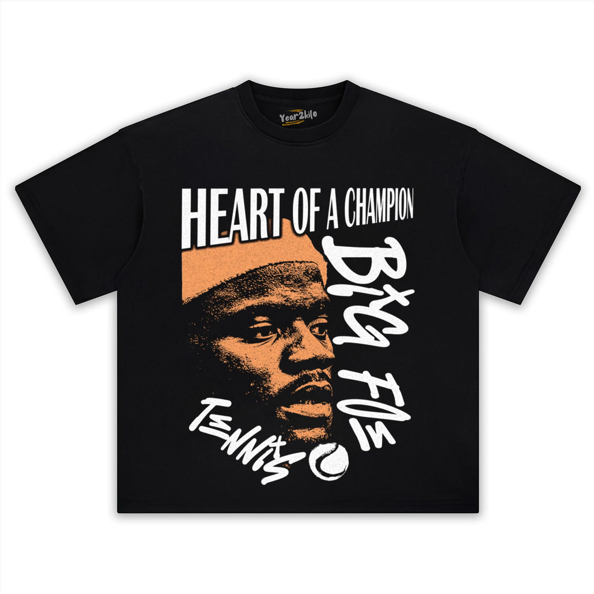 BIG FOE - HEART OF A CHAMPION TANK TOP & TEE & LONG SLEEVE & LAYERED LS & HOODIE