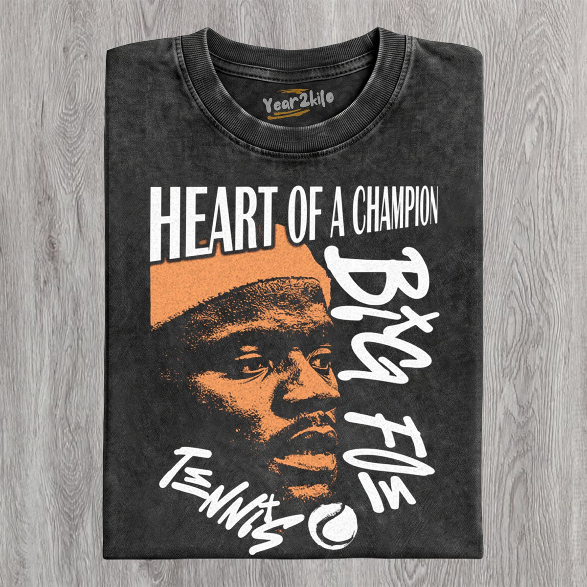 BIG FOE - HEART OF A CHAMPION TANK TOP & TEE & LONG SLEEVE & LAYERED LS & HOODIE