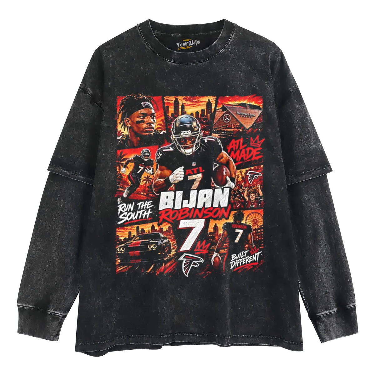 BIJAN ROBINSON RUN TO SOUTH TANK TOP & TEE & LONG SLEEVE & LAYERED LS & HOODIE