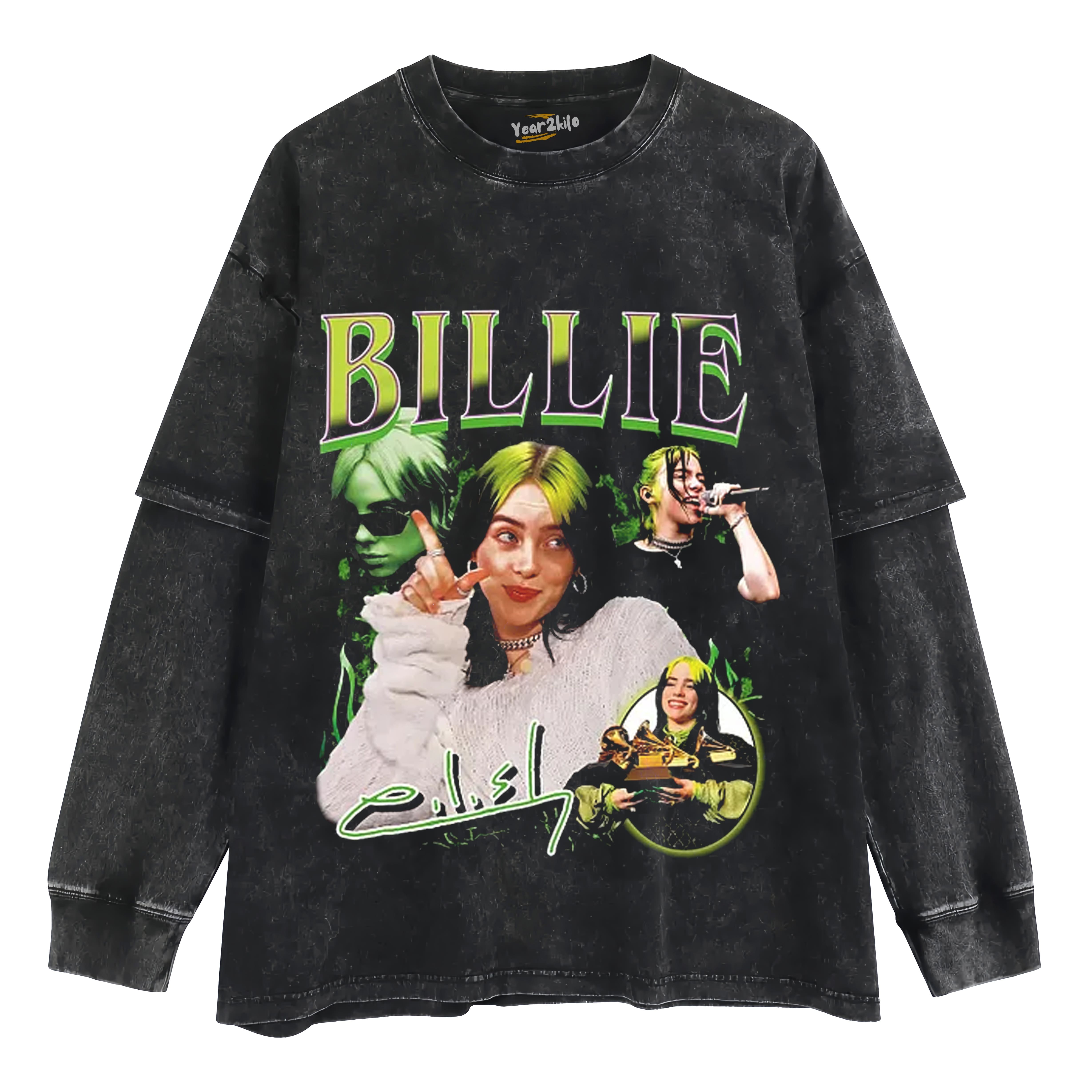 BILLIE EILISH V2 TANK TOP & TEE & LONG SLEEVE & LAYERED LS & HOODIE