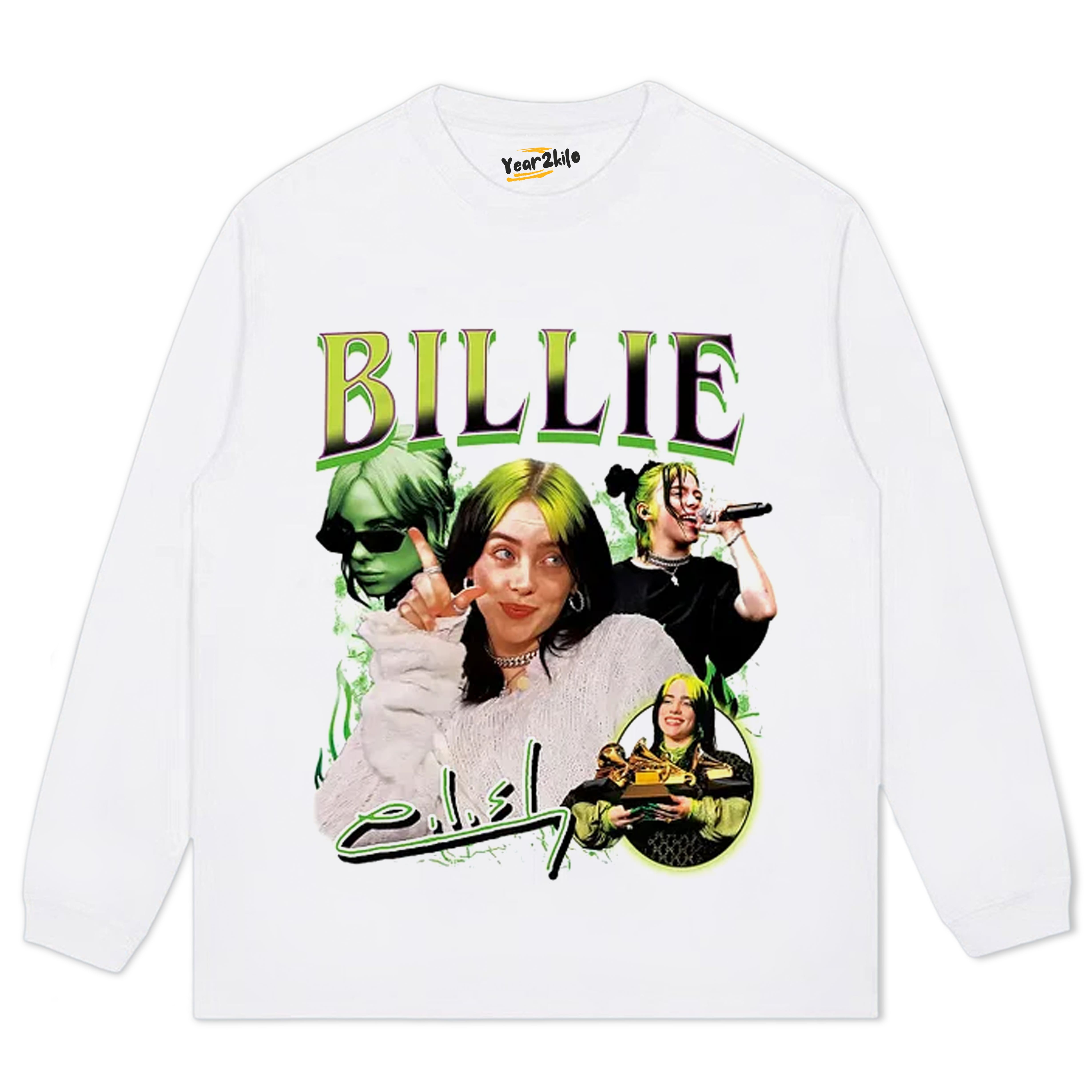 BILLIE EILISH V2 TANK TOP & TEE & LONG SLEEVE & LAYERED LS & HOODIE