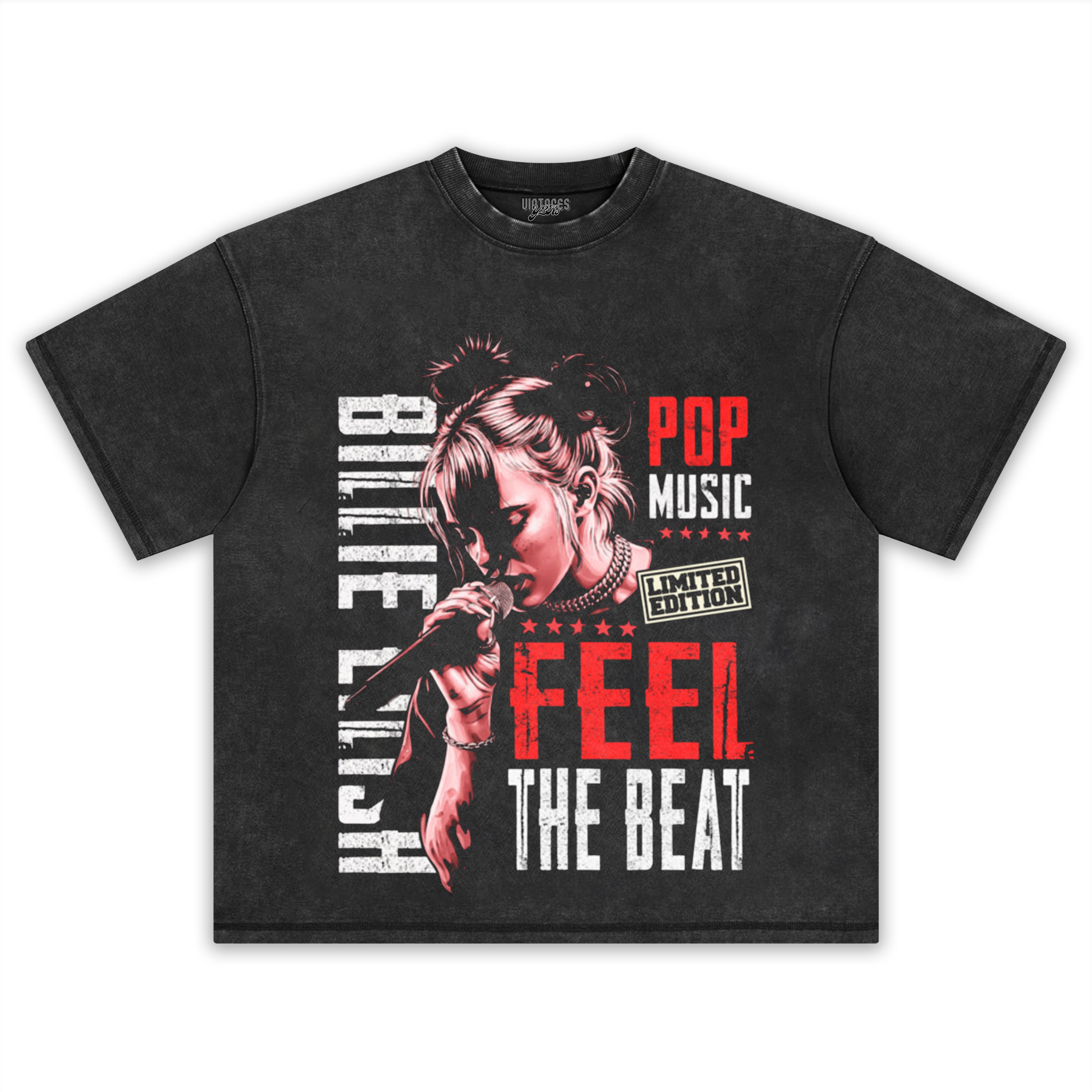 BILLIE EILISH VINTAGE V4 TEE & LS & HOODIE