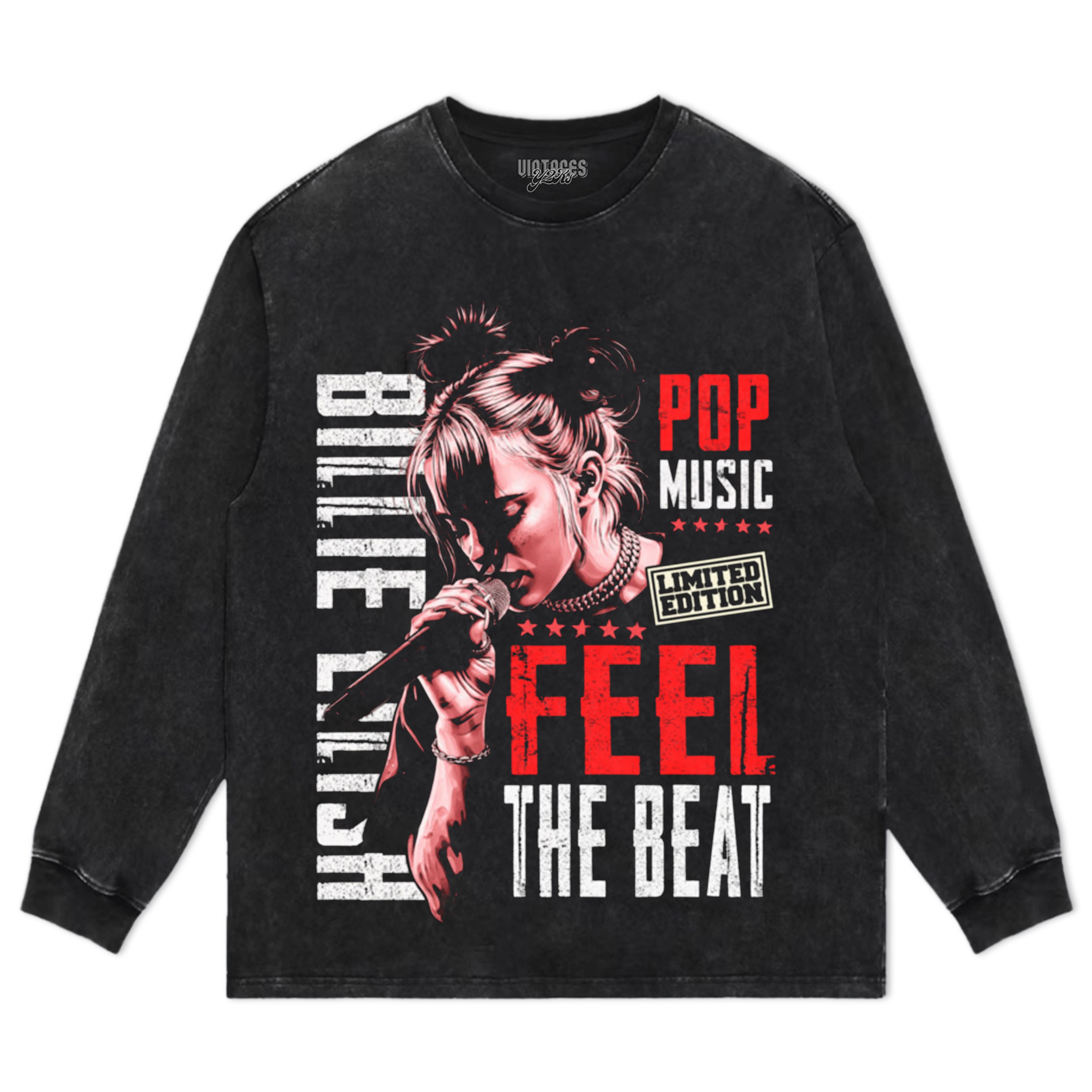 BILLIE EILISH VINTAGE V4 TEE & LS & HOODIE