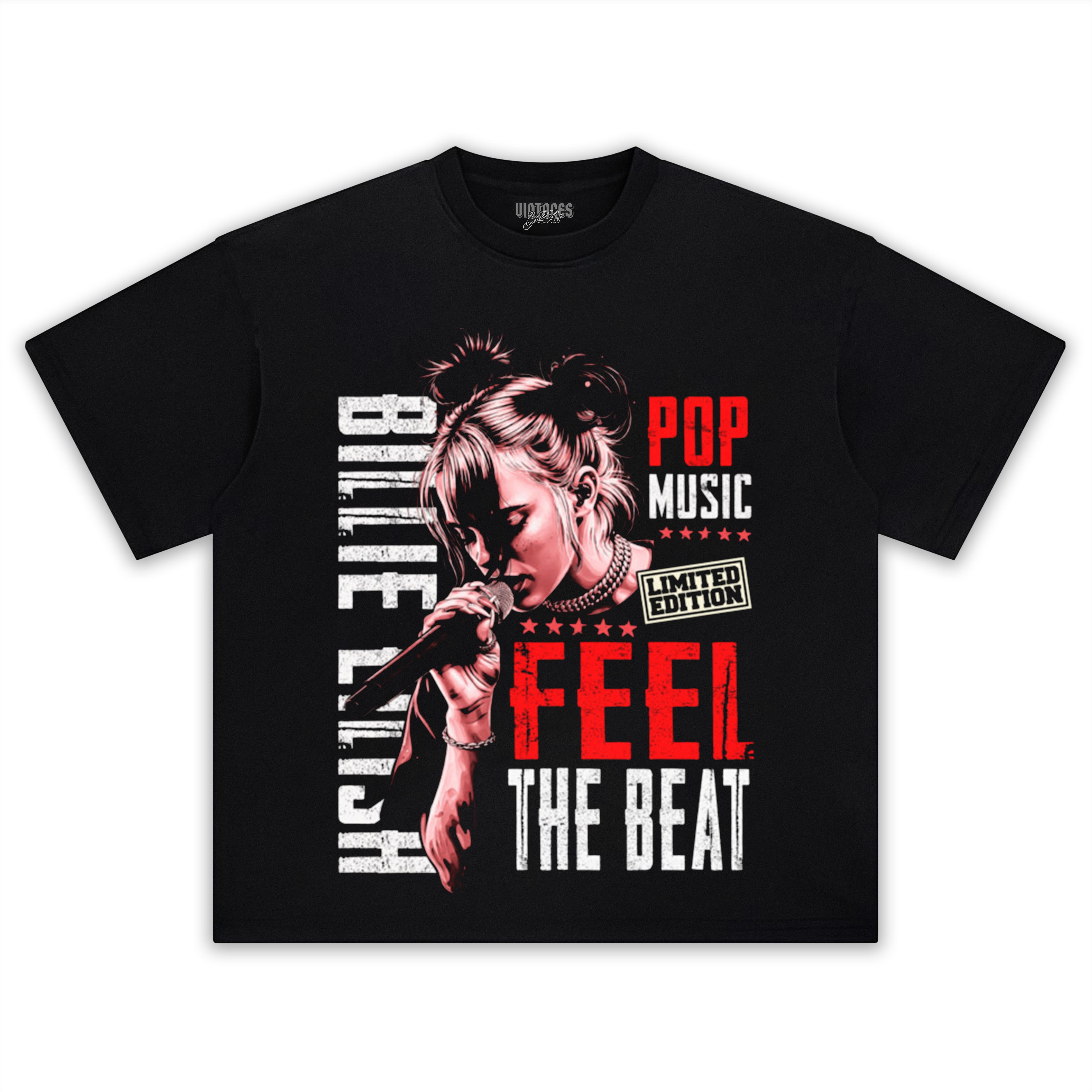 BILLIE EILISH VINTAGE V4 TEE & LS & HOODIE