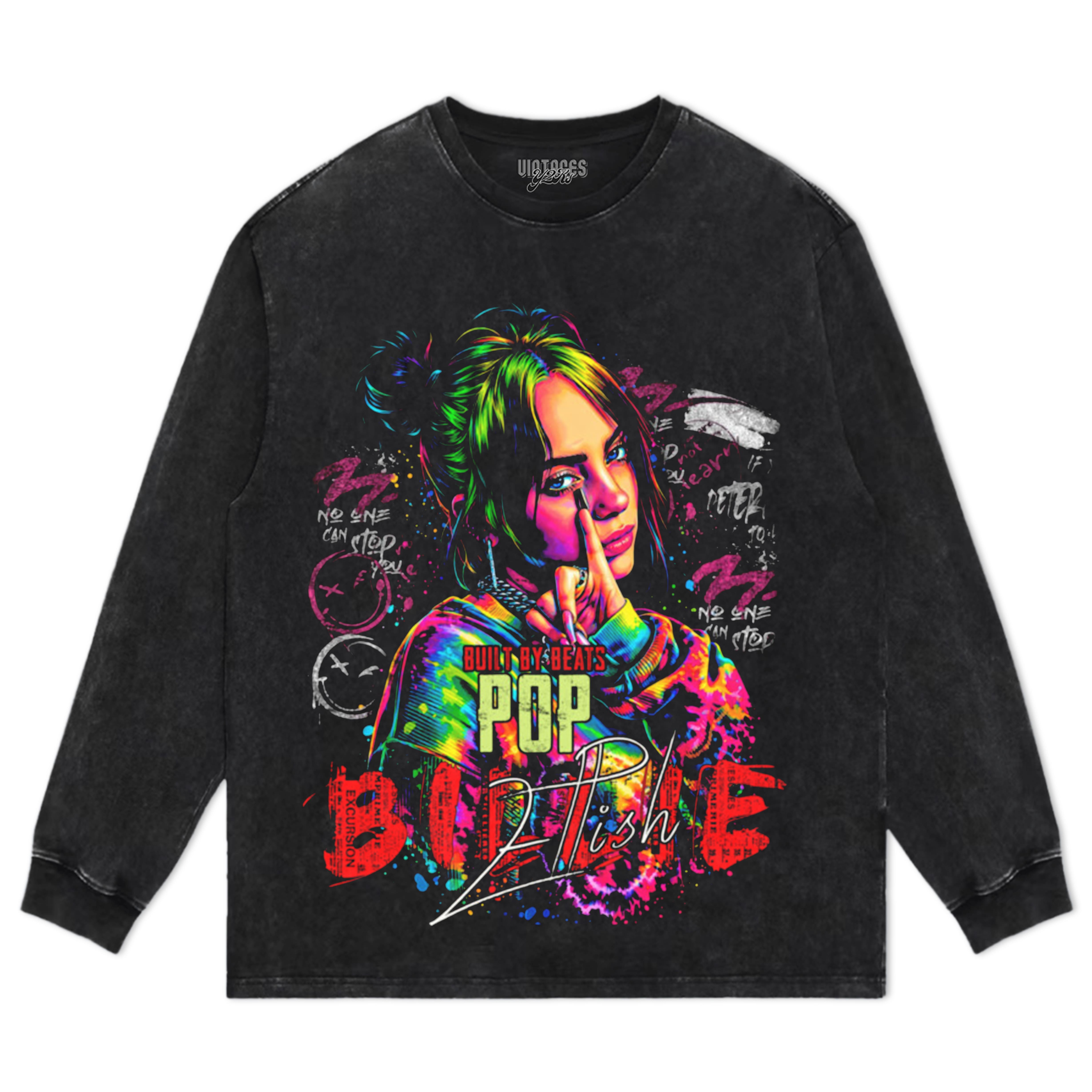 BILLIE EILISH VINTAGE V5 TEE & LS & HOODIE