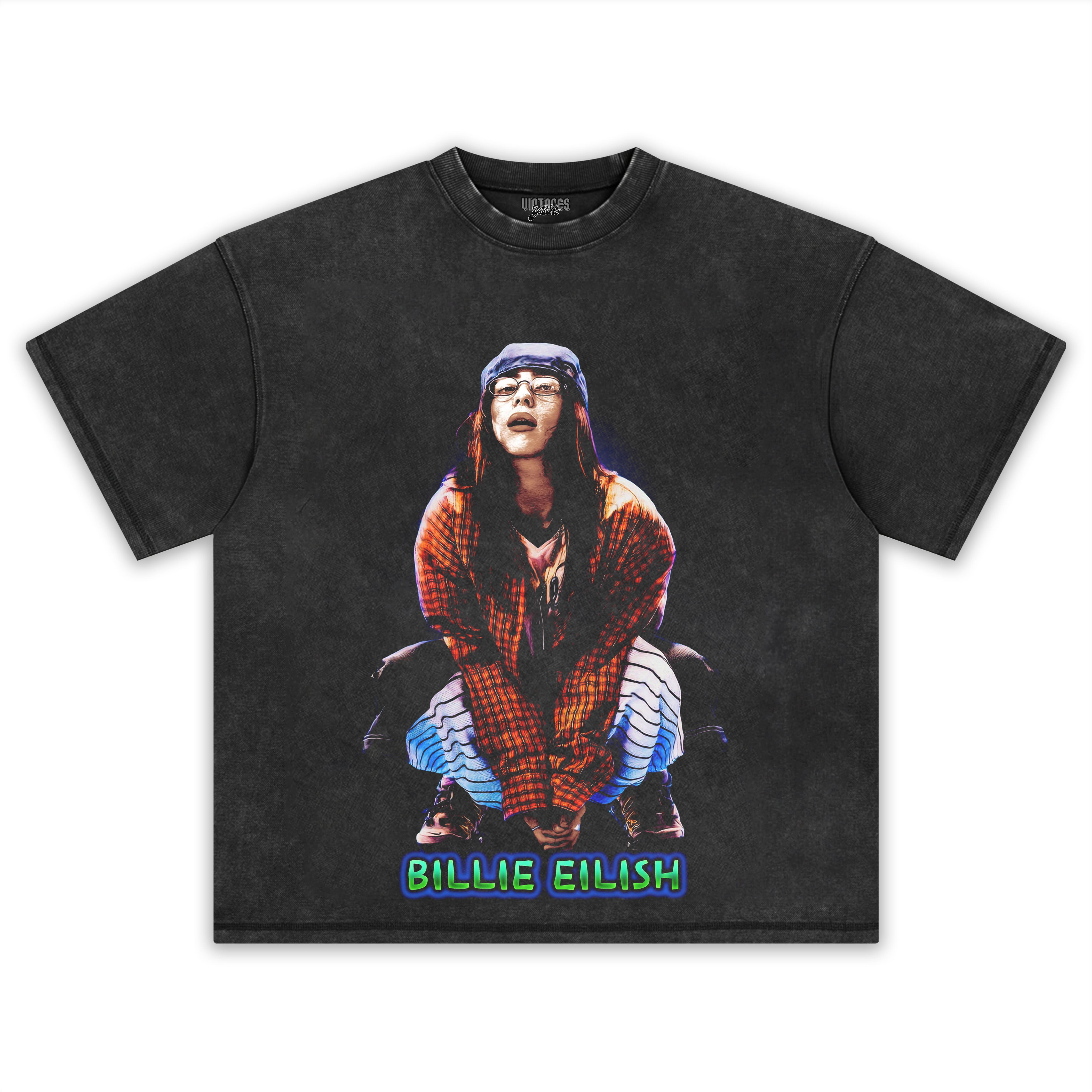 BILLIE EILISH VINTAGE VI TEE & LS & HOODIE