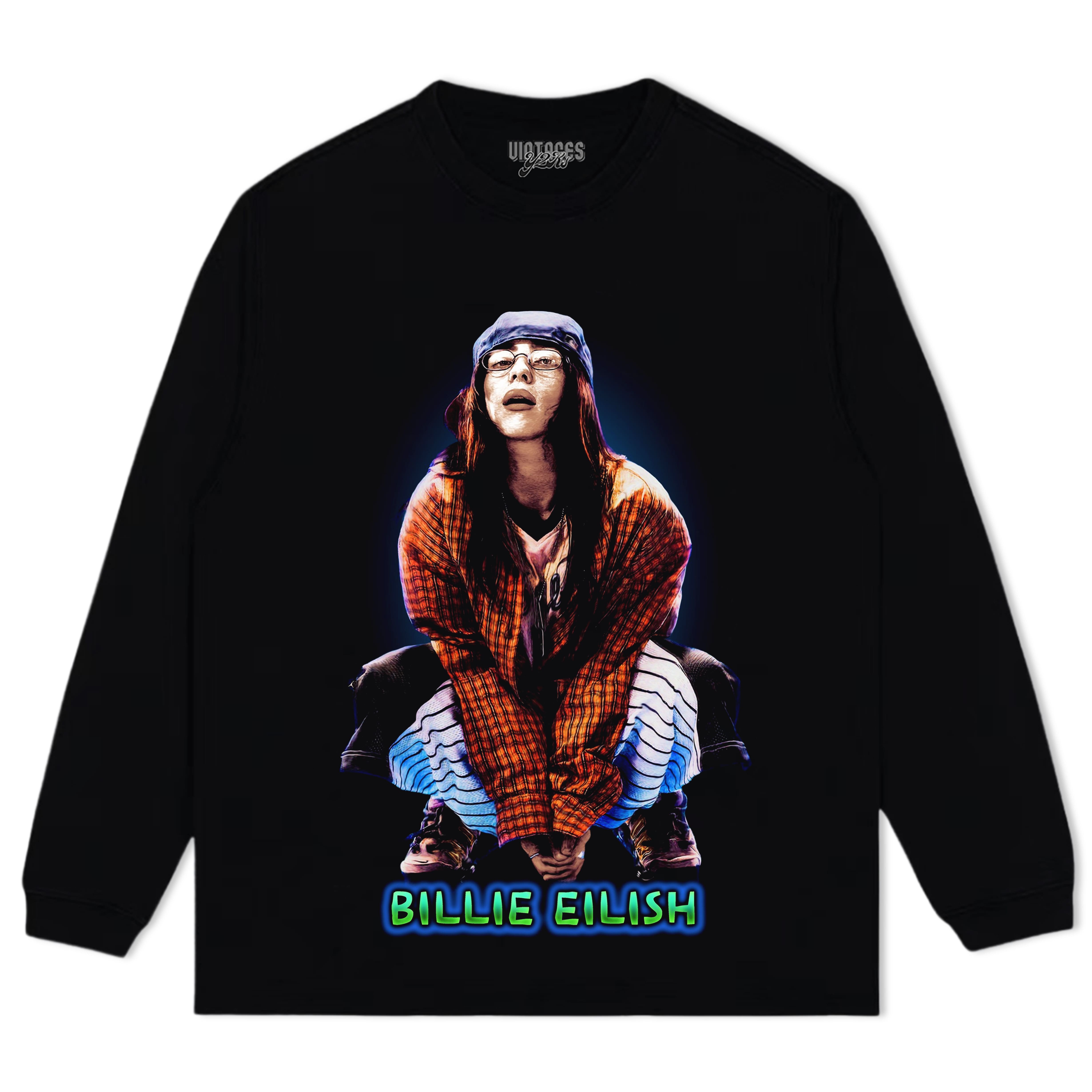 BILLIE EILISH VINTAGE VI TEE & LS & HOODIE