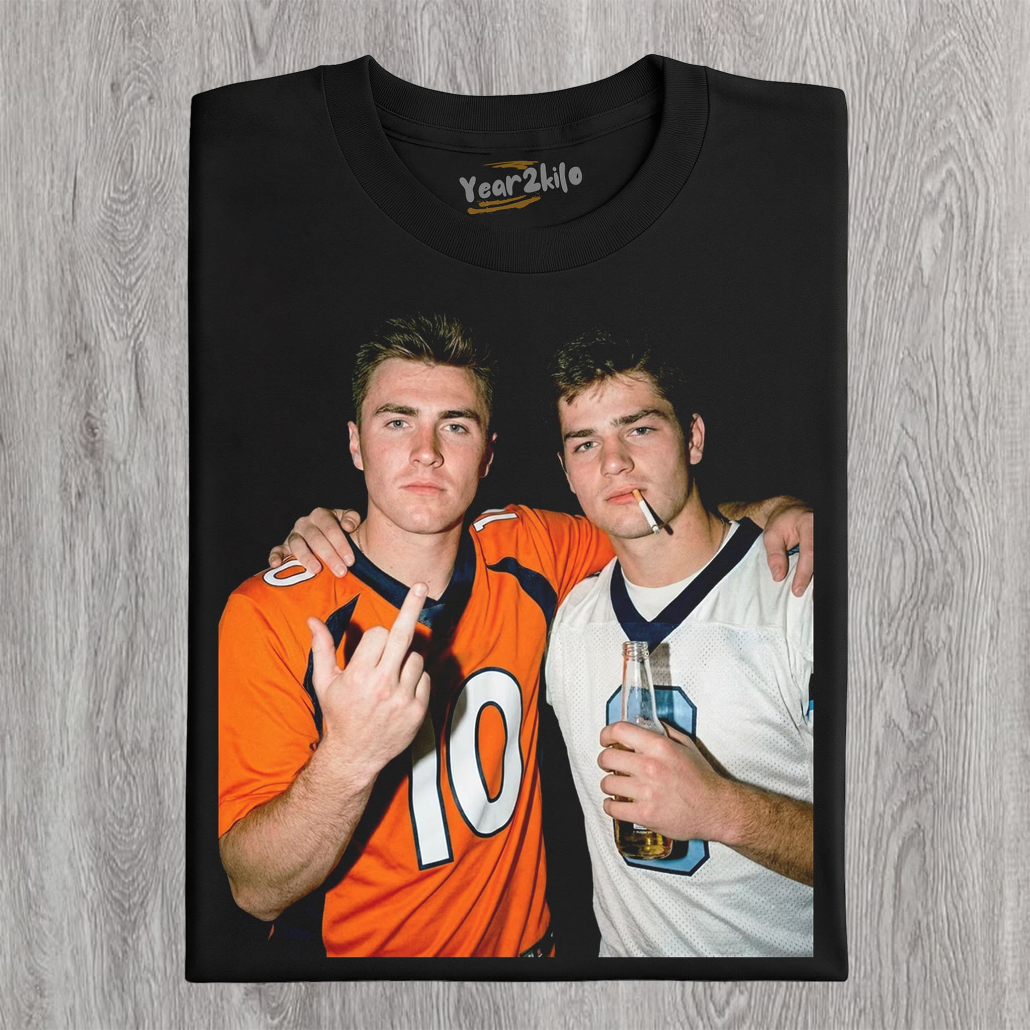 BO NIX & DRAKE MAYE FOOTBALL TANK TOP & TEE & LONG SLEEVE & LAYERED LS & HOODIE