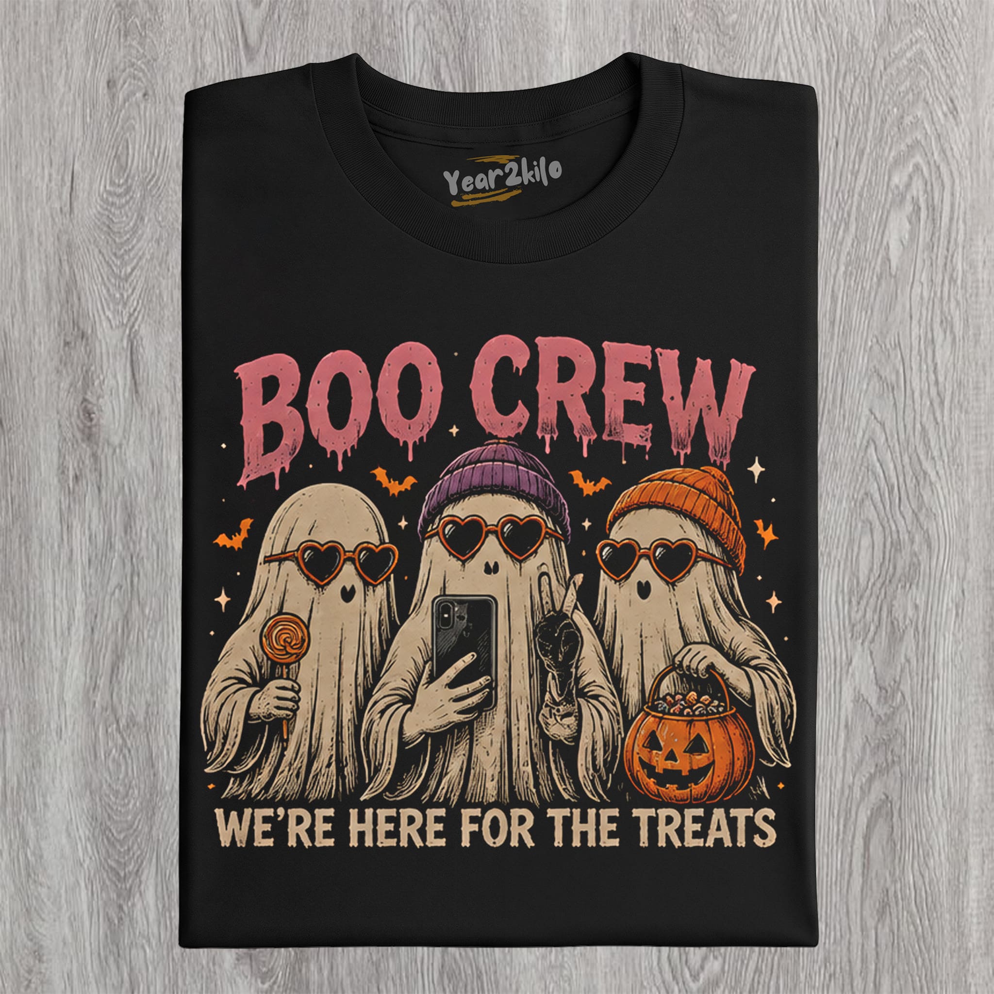 BOO CREW TANK TOP & TEE & LONG SLEEVE & LAYERED LS & HOODIE