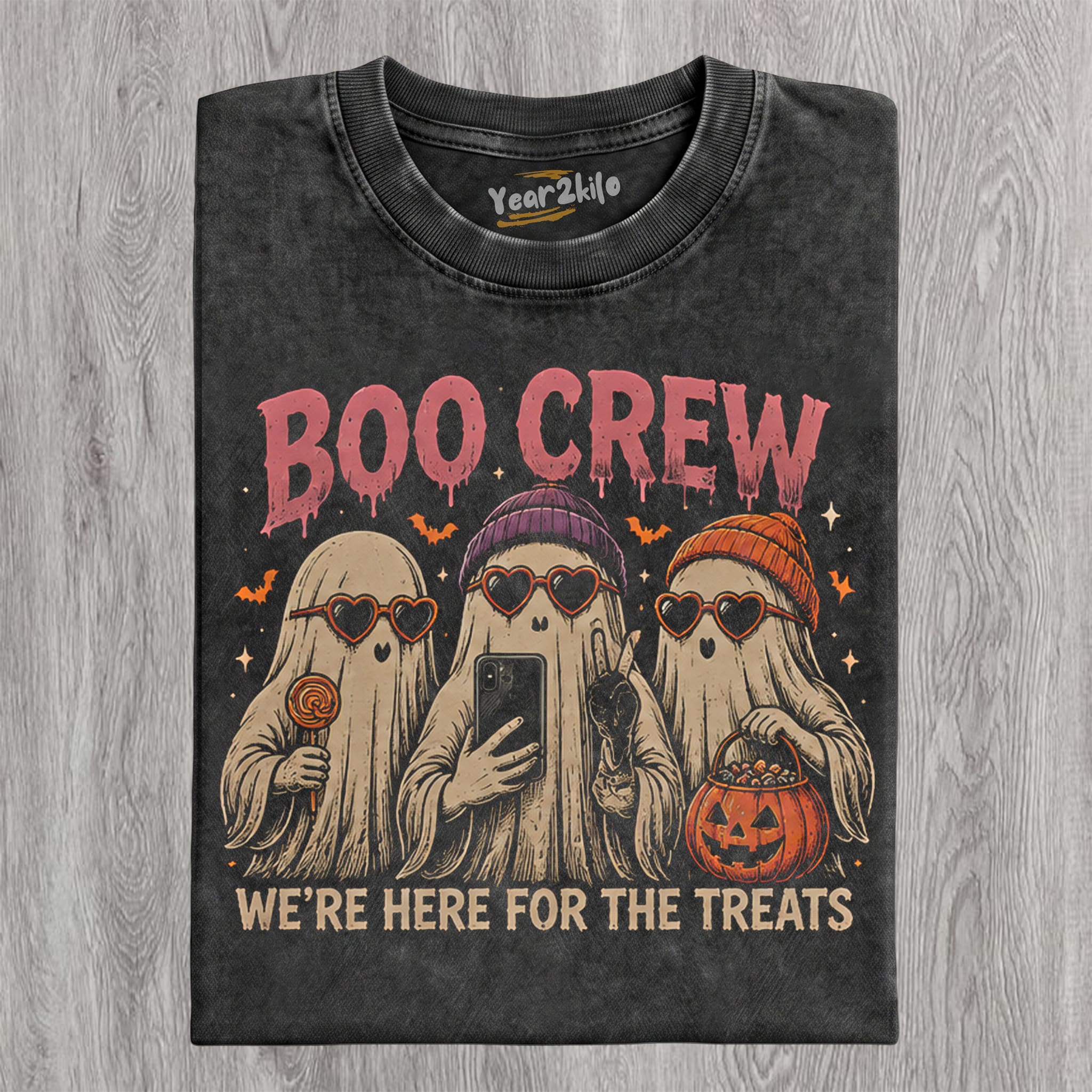 BOO CREW TANK TOP & TEE & LONG SLEEVE & LAYERED LS & HOODIE