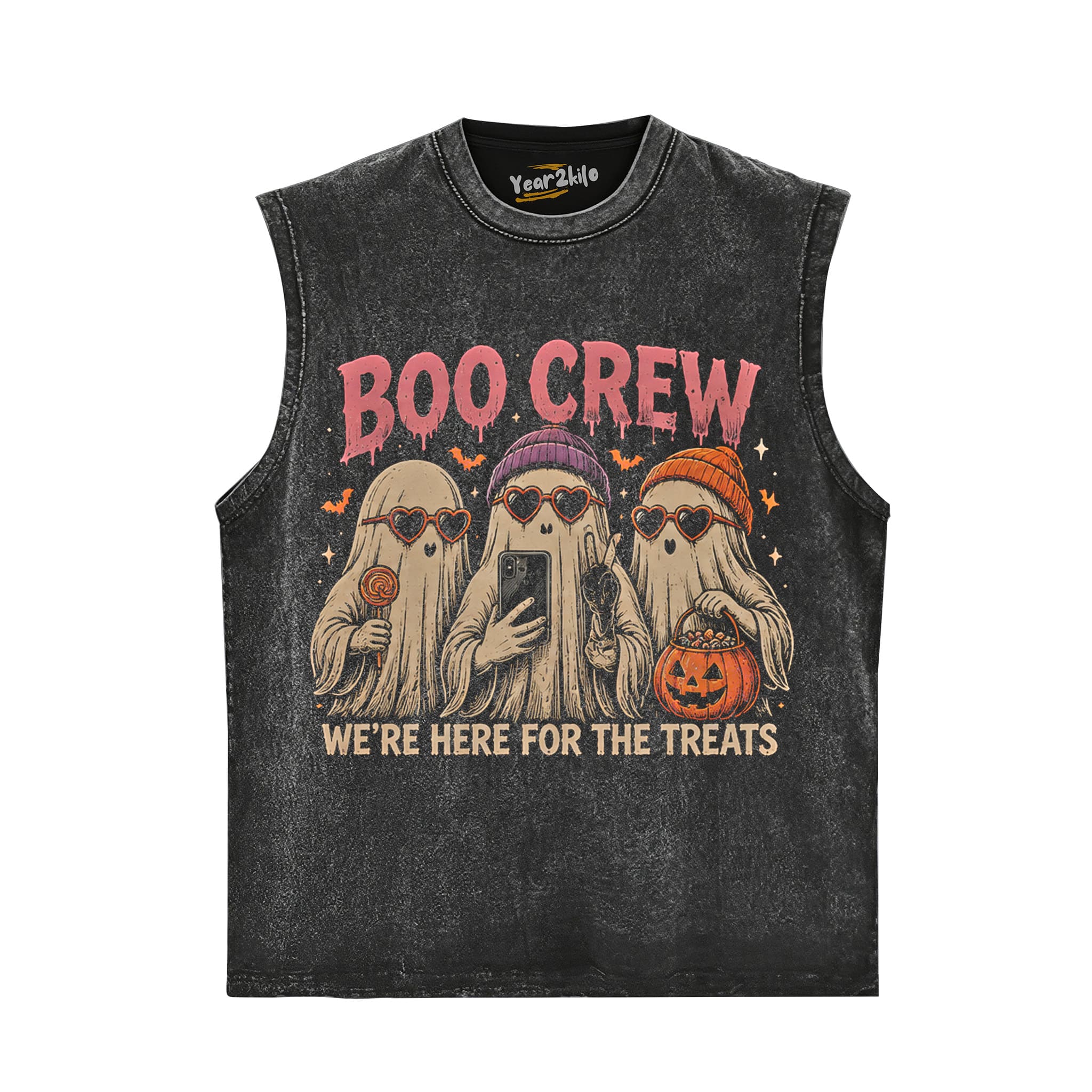 BOO CREW TANK TOP & TEE & LONG SLEEVE & LAYERED LS & HOODIE