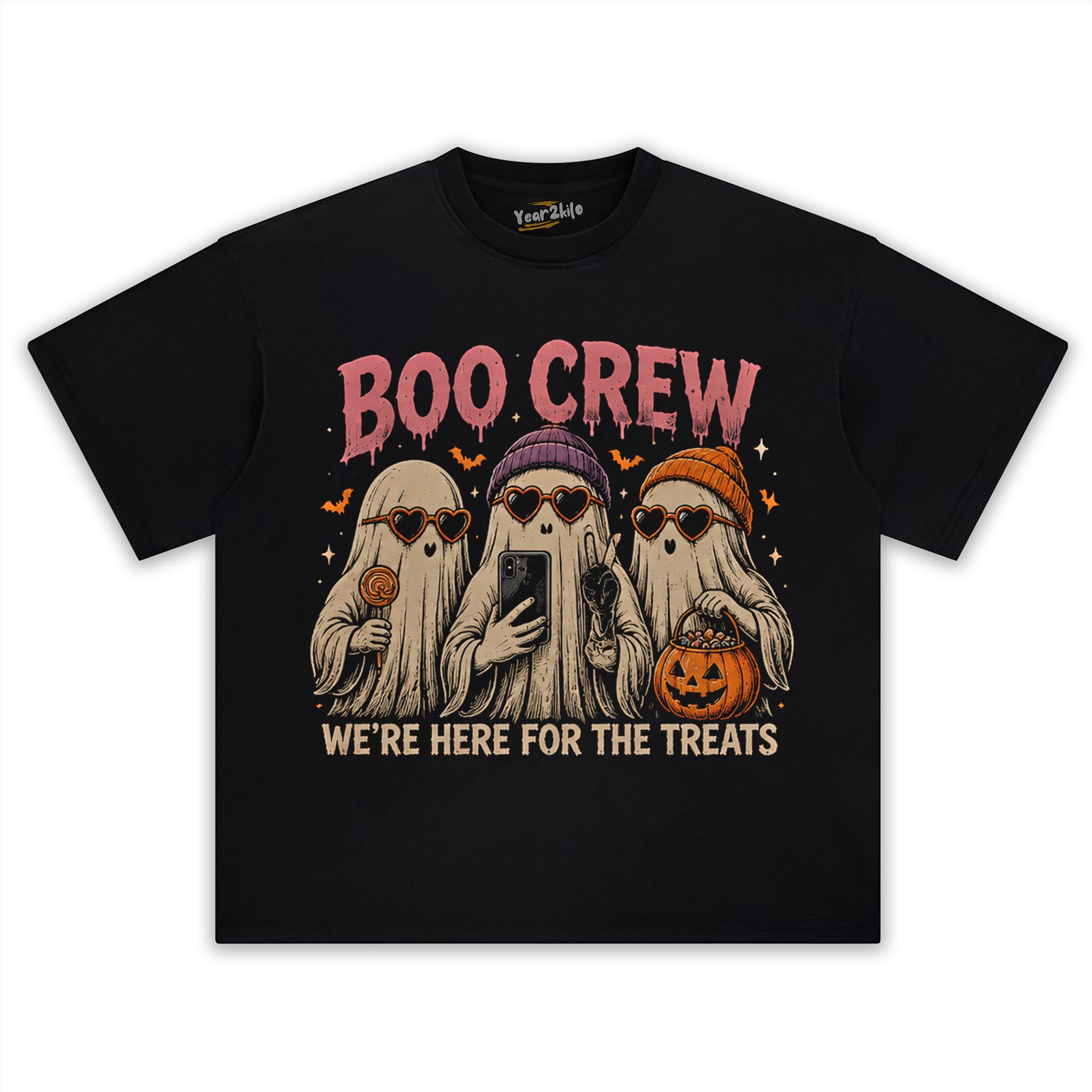 BOO CREW TANK TOP & TEE & LONG SLEEVE & LAYERED LS & HOODIE