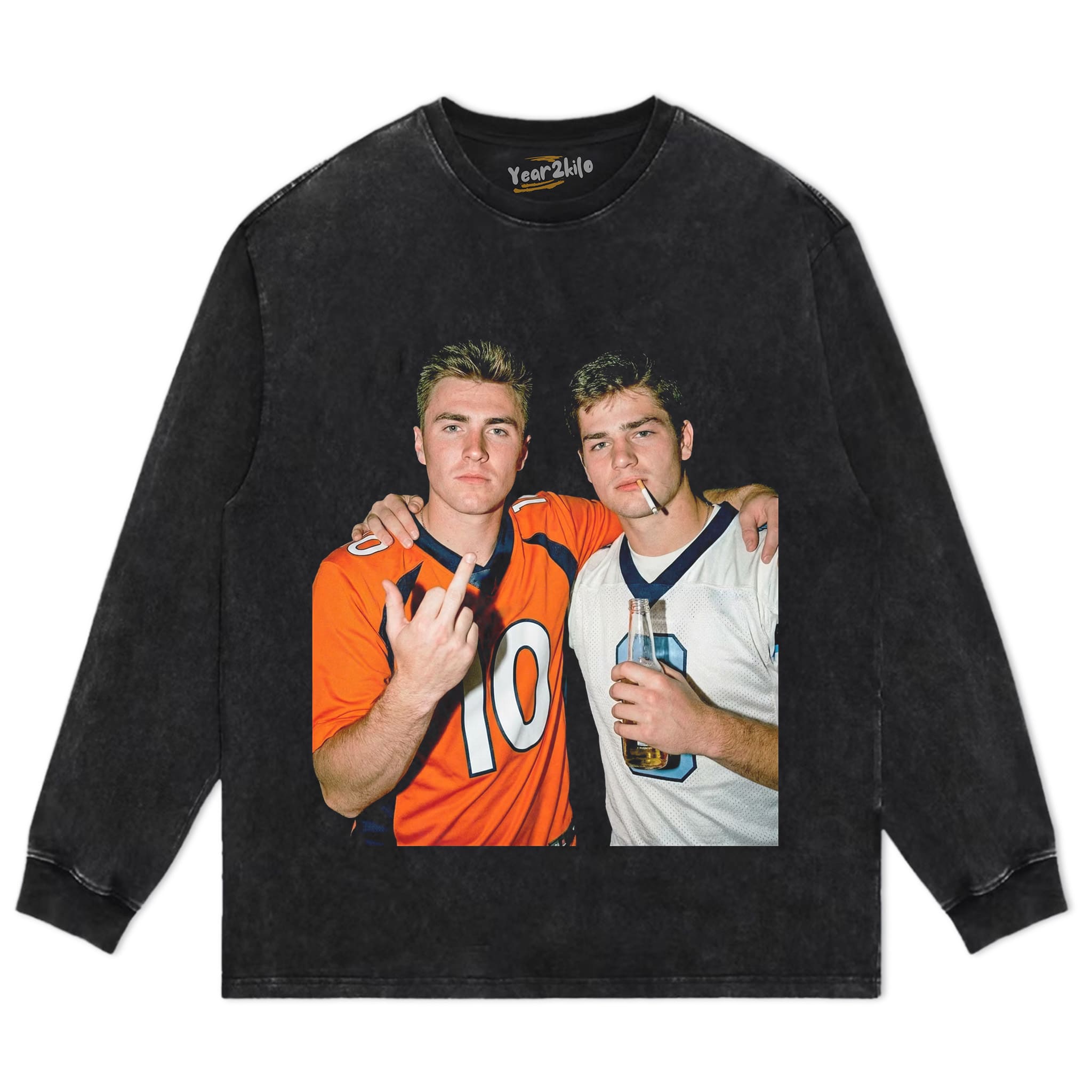 BO NIX & DRAKE MAYE FOOTBALL TANK TOP & TEE & LONG SLEEVE & LAYERED LS & HOODIE