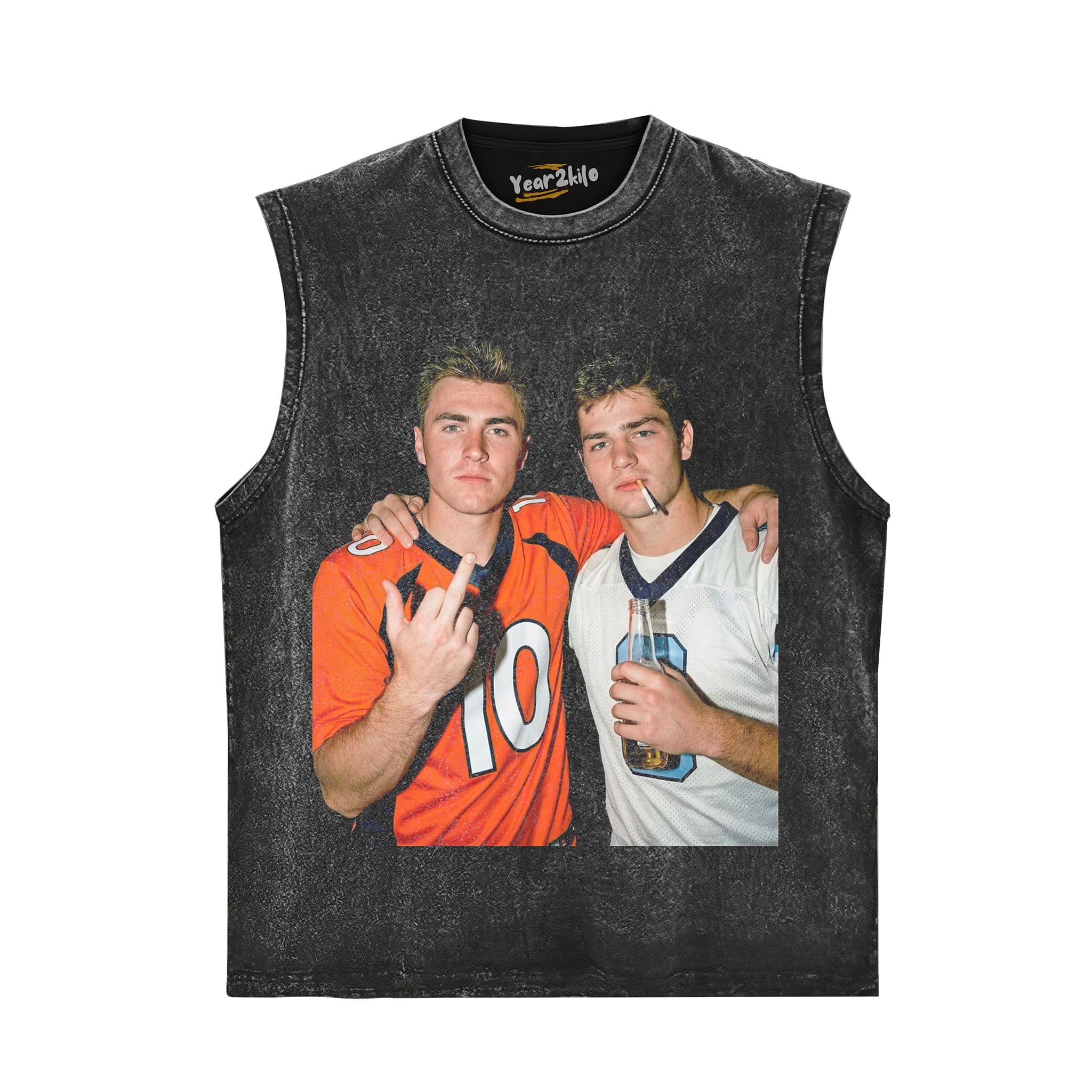 BO NIX & DRAKE MAYE FOOTBALL TANK TOP & TEE & LONG SLEEVE & LAYERED LS & HOODIE