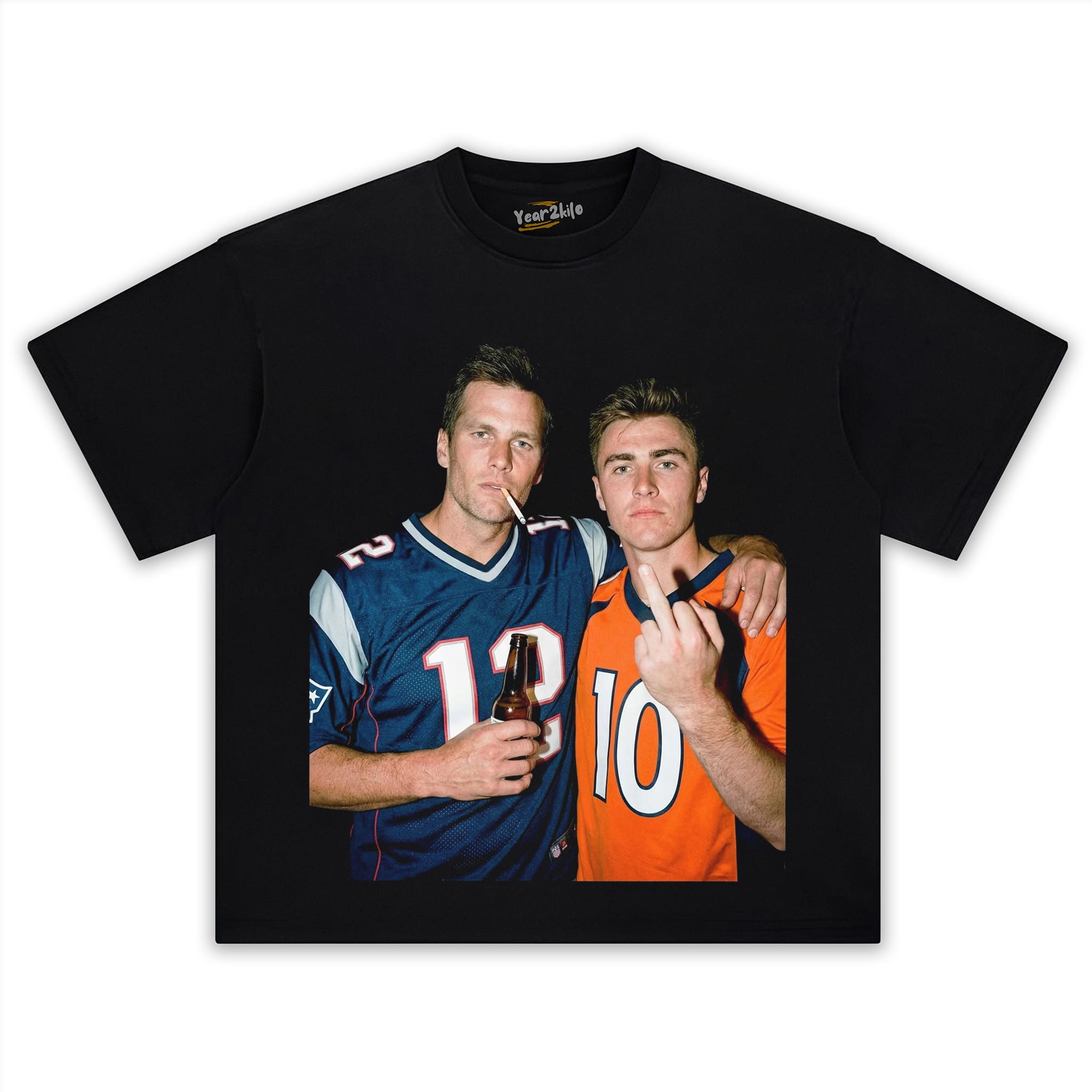 BO NIX & TOM BRADY FOOTBALL TANK TOP & TEE & LONG SLEEVE & LAYERED LS & HOODIE