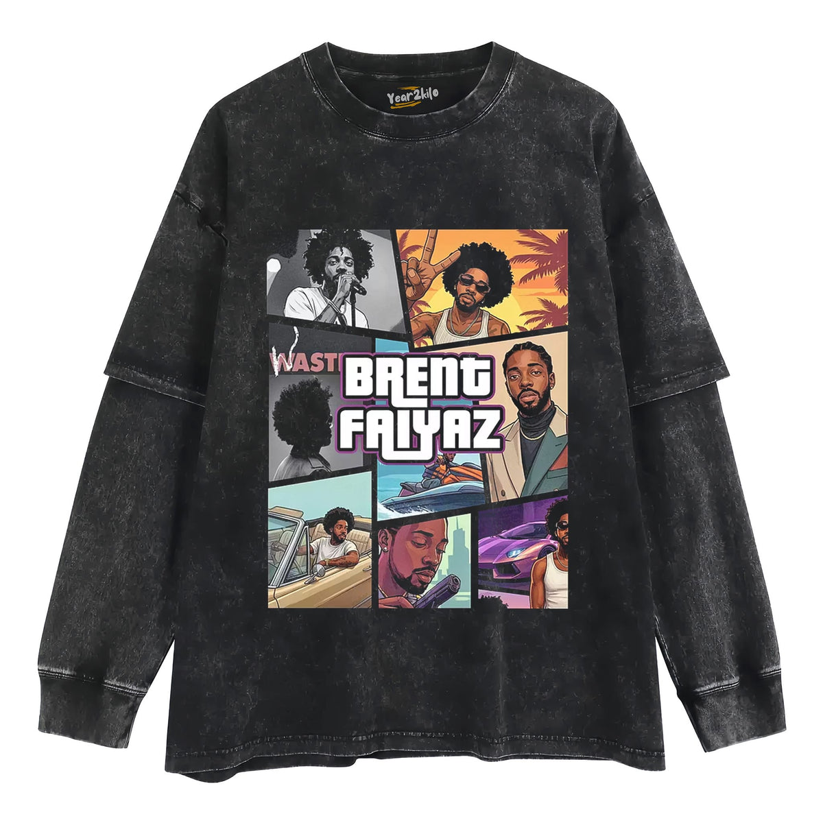 BRENT FAIYAZ TANK TOP & TEE & LONG SLEEVE & LAYERED LS & HOODIE