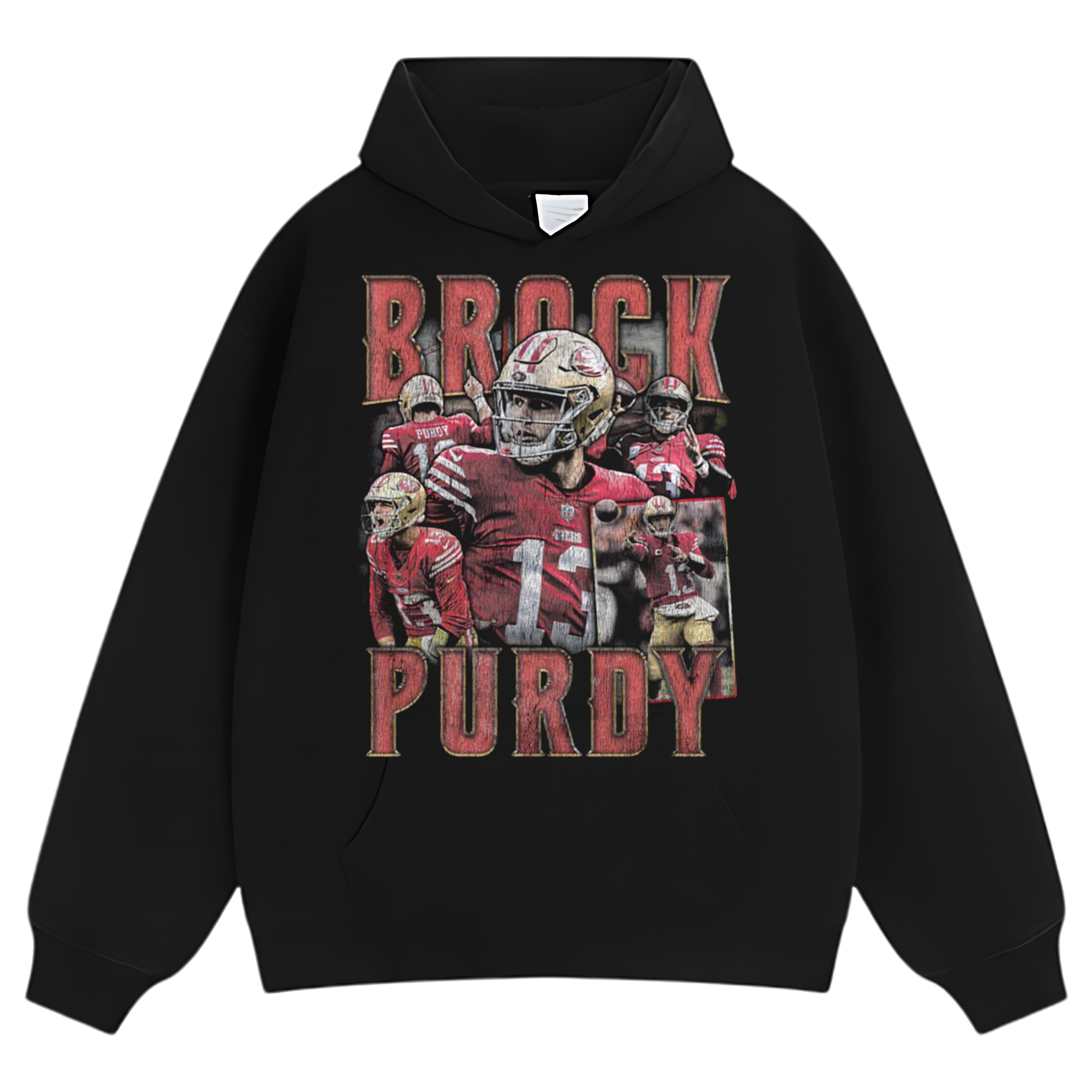 BROCK PURDY SAN FRANCISCO VINTAGE V2 TEE & LS & HOODIE