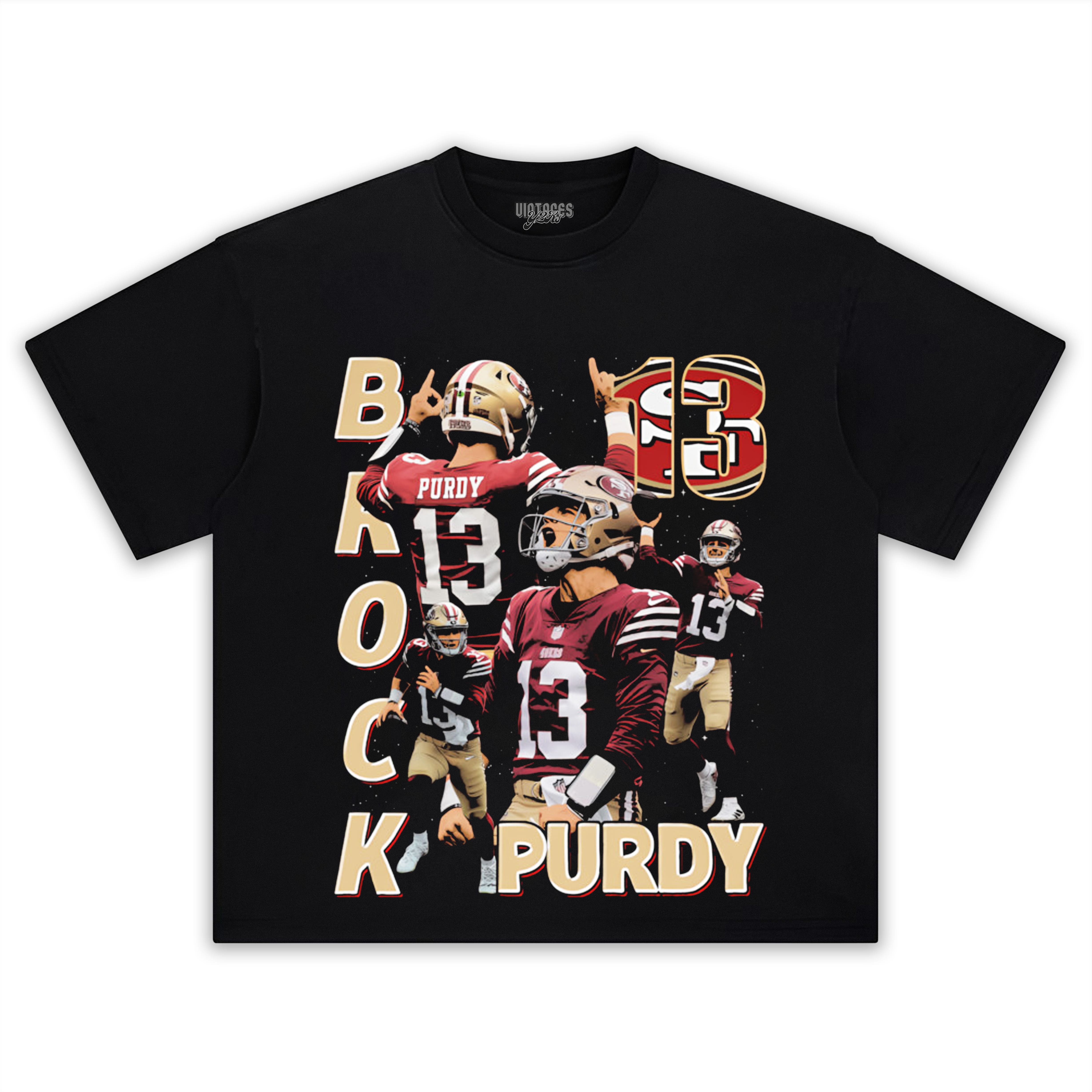 BROCK PURDY VINTAGE TEE & LS & HOODIE