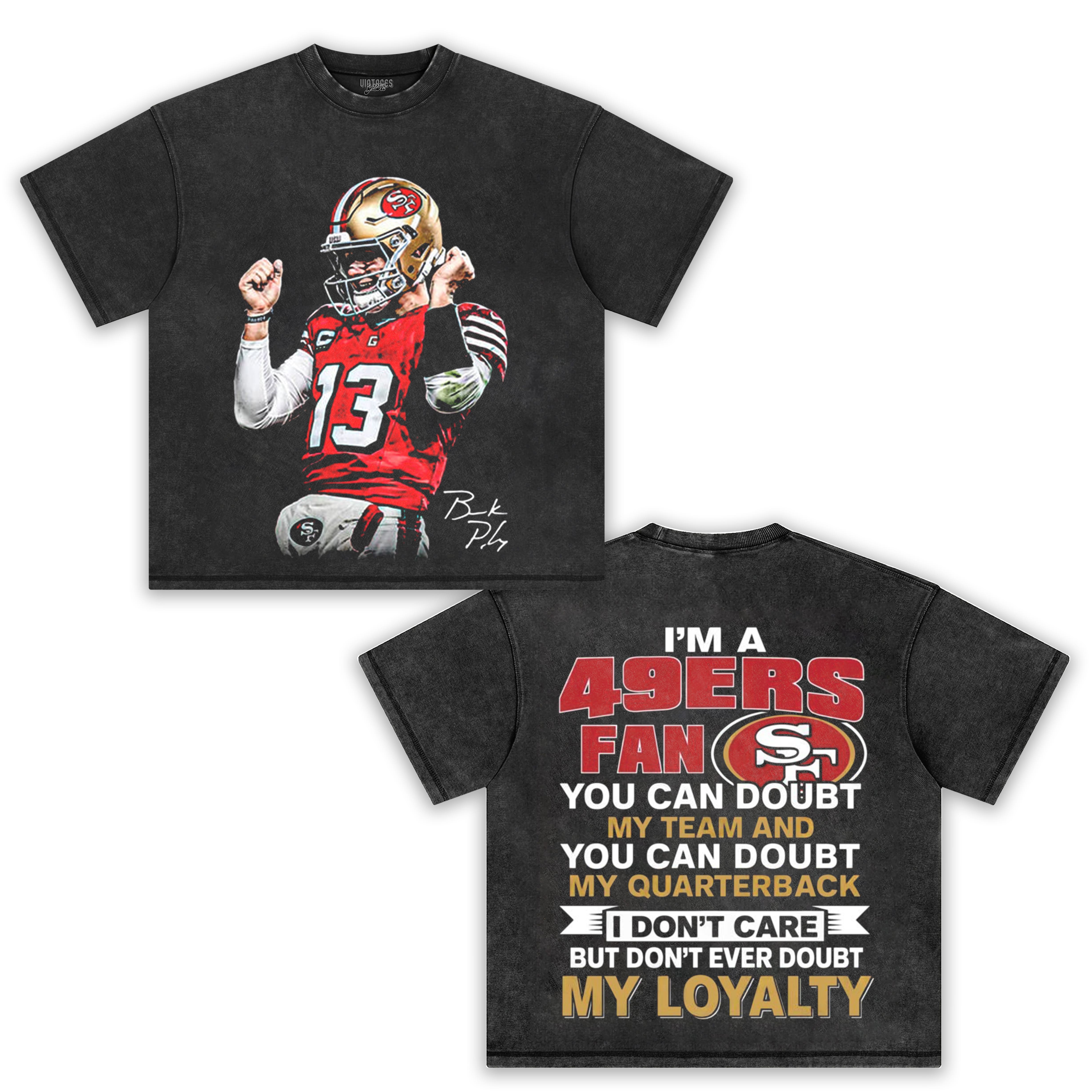 BROCK PURDY & DOUGIE V2 TEE