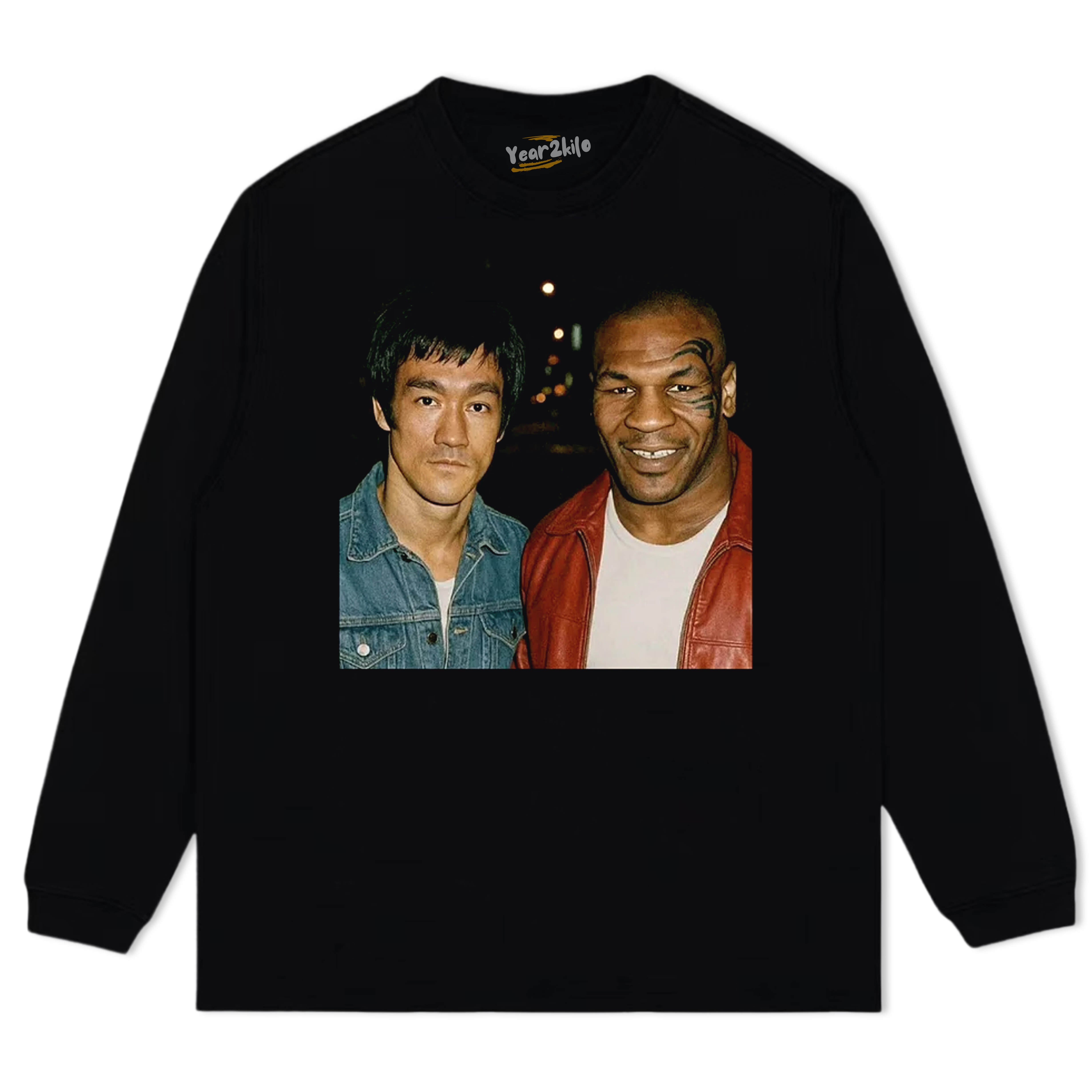 BRUCE LEE & MIKE TYSON TEE & LS & HOODIE