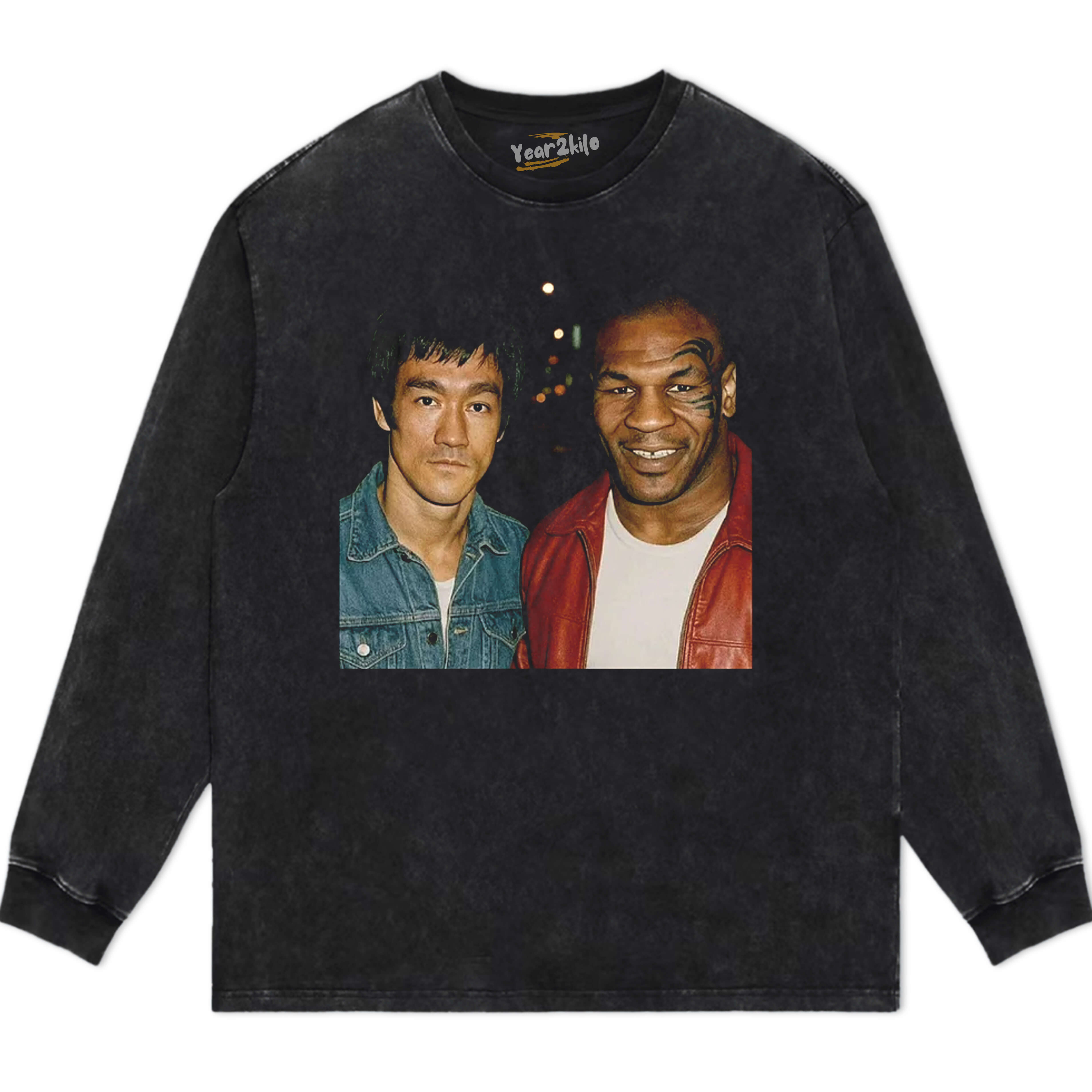 BRUCE LEE & MIKE TYSON TEE & LS & HOODIE