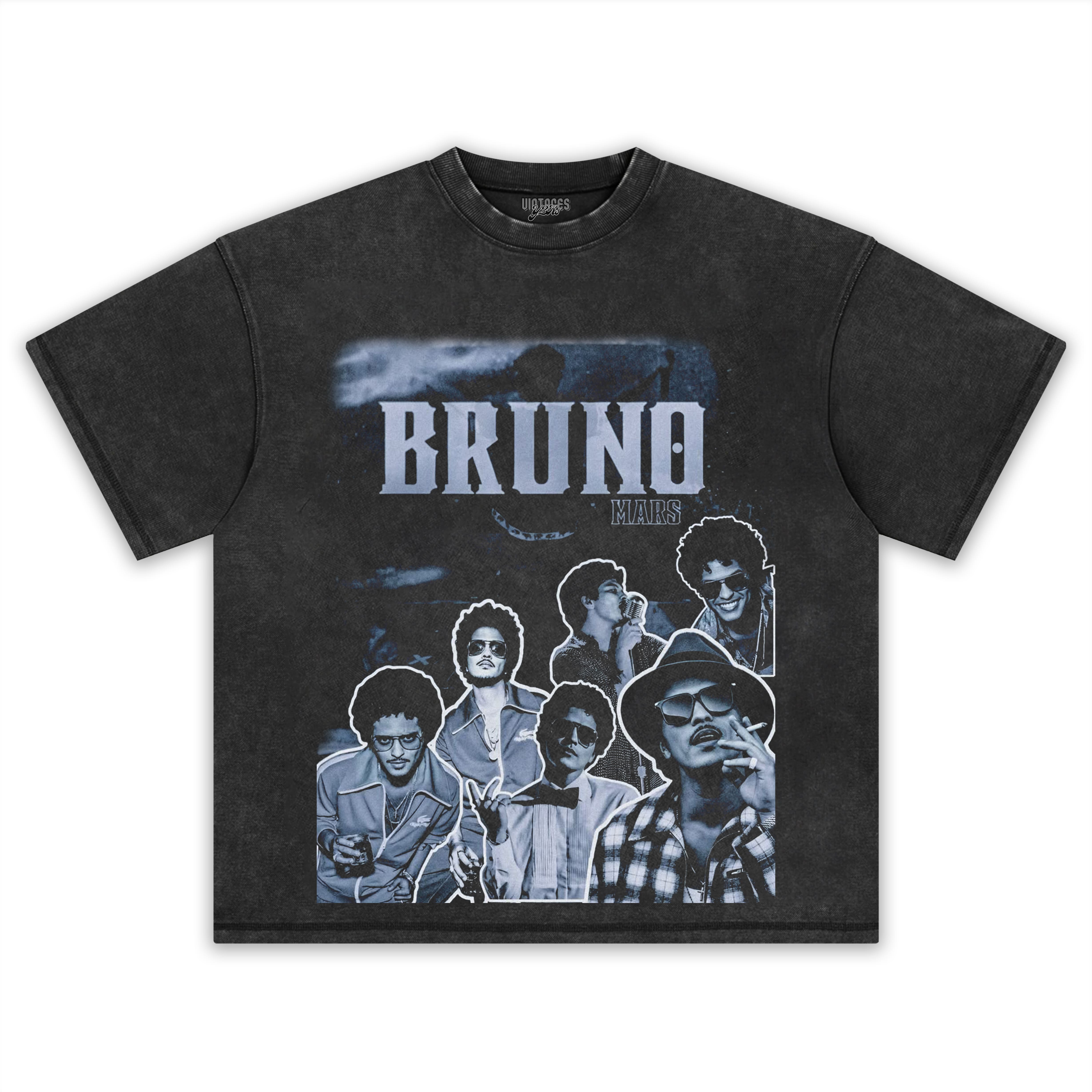 BRUNO MARS-VINTAGE STYLE V3 TEE & LS & HOODIE