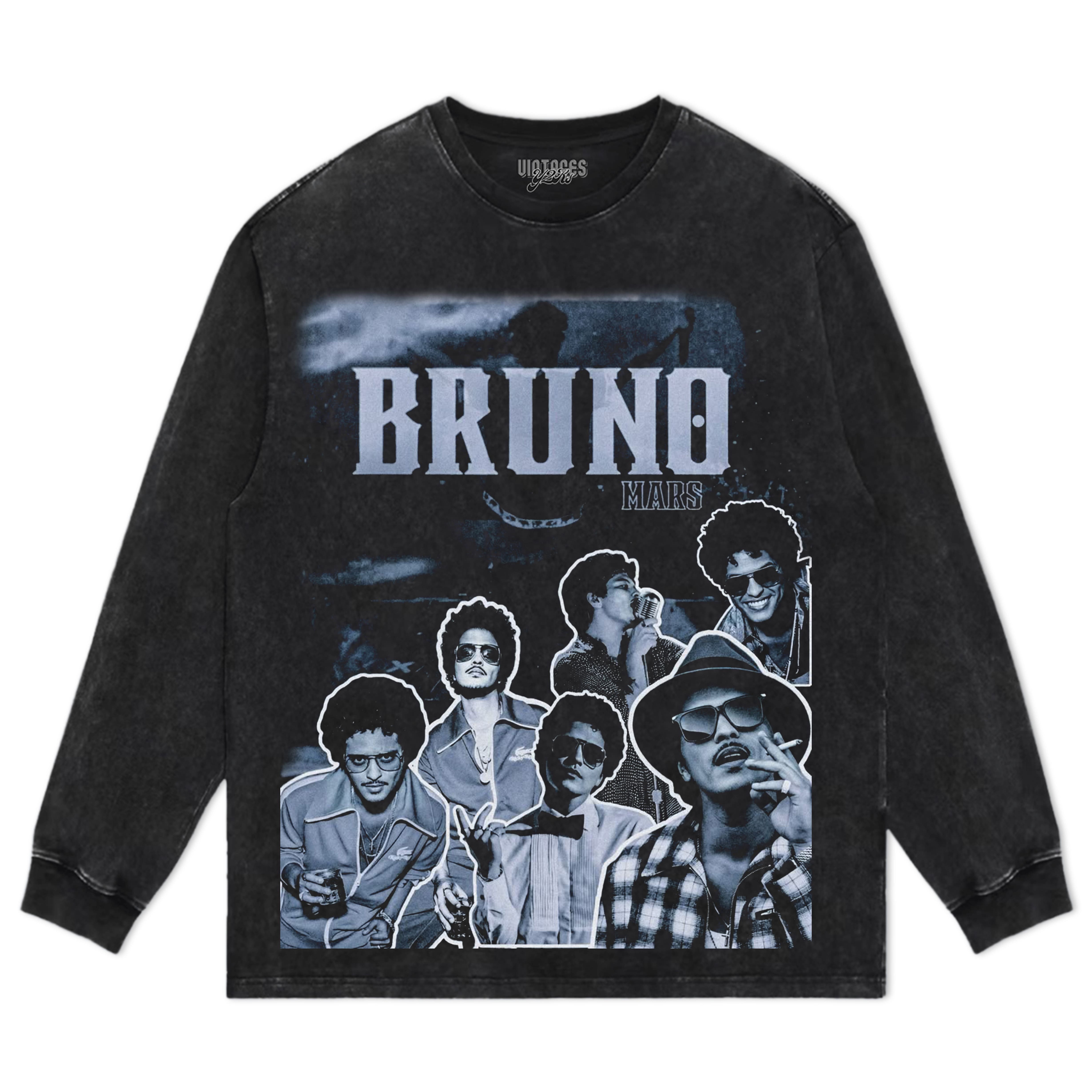 BRUNO MARS-VINTAGE STYLE V3 TEE & LS & HOODIE